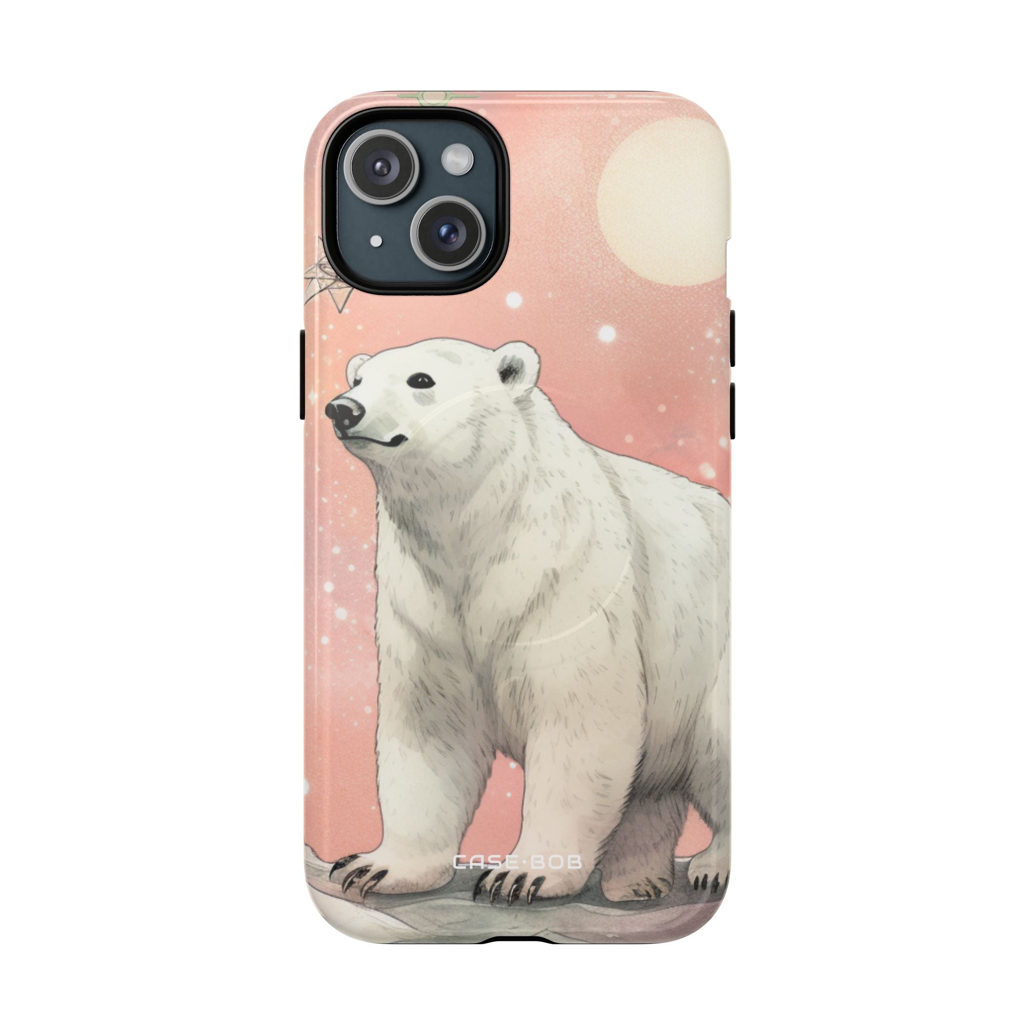Polar Bear Dream iPhone 15 Plus Case - Tough+