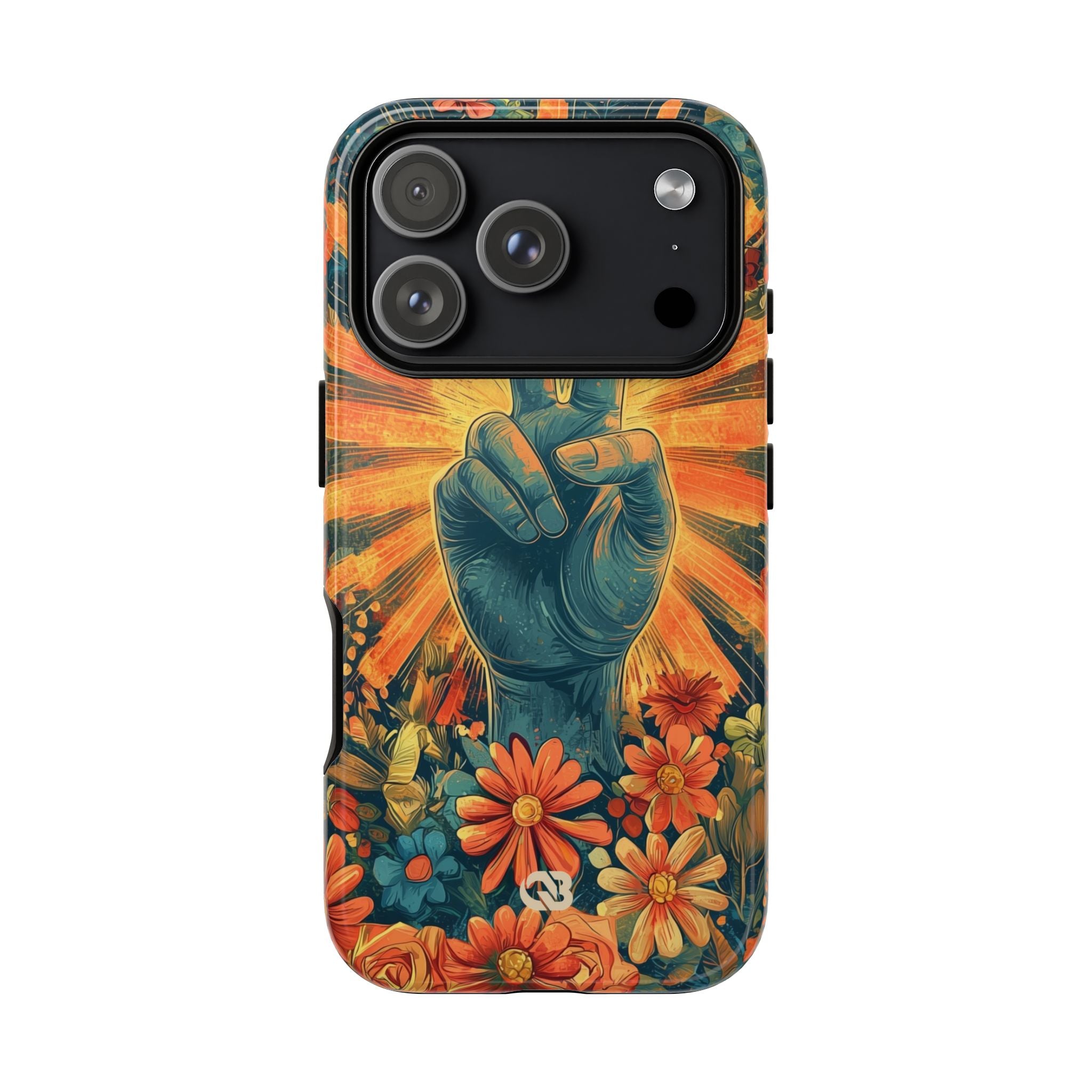Radiant Peace Bloom · Tough Phone Case for iPhone