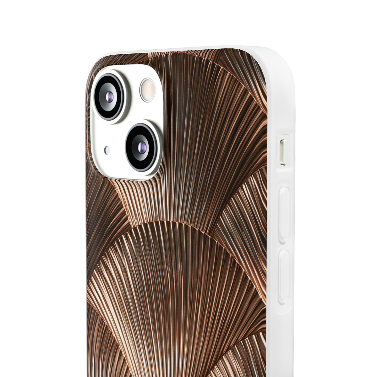 Rose Gilded Fan · Lite Phone Case for iPhone · Gold