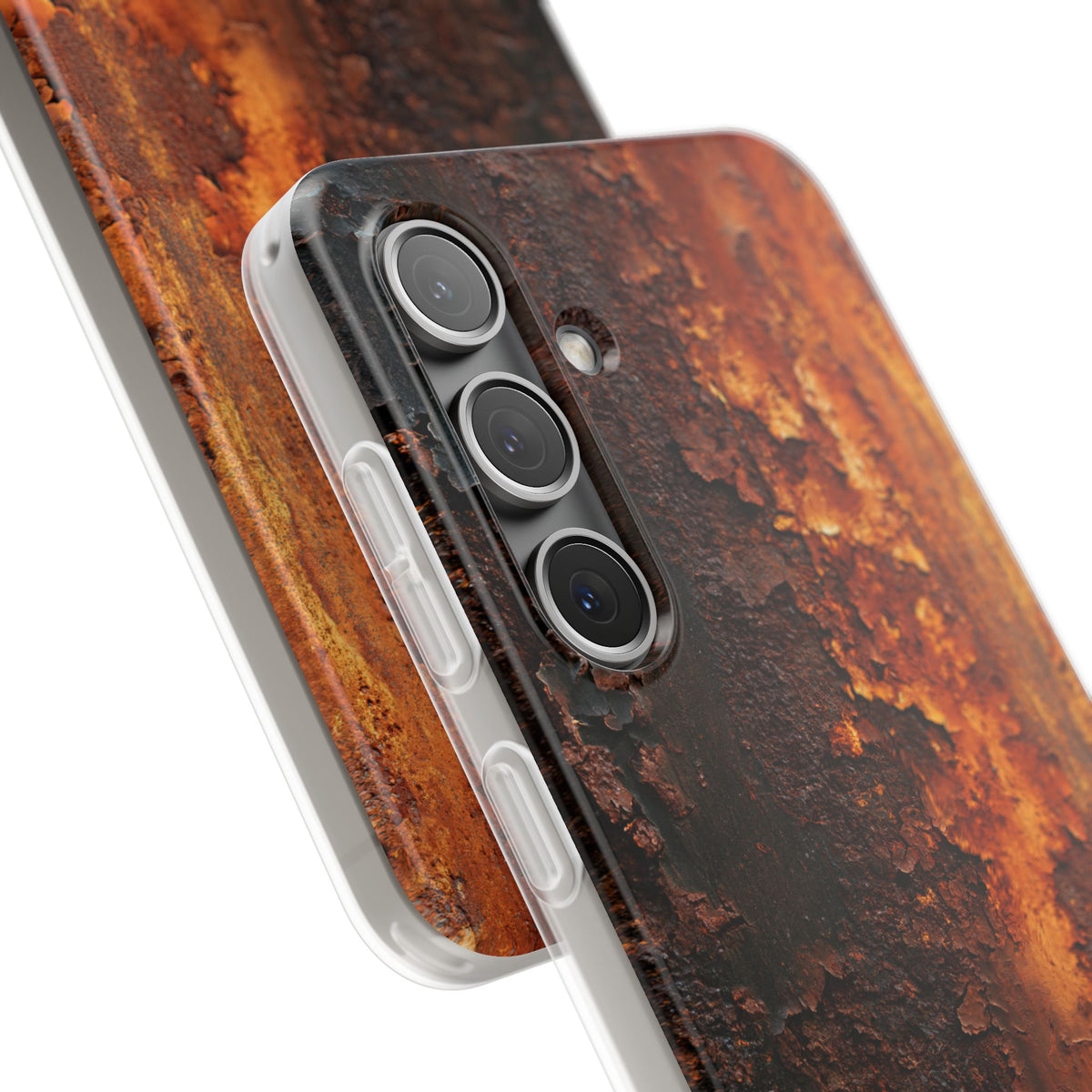 Orange Lite Phone Case for Samsung - Oxidized Iron Crust