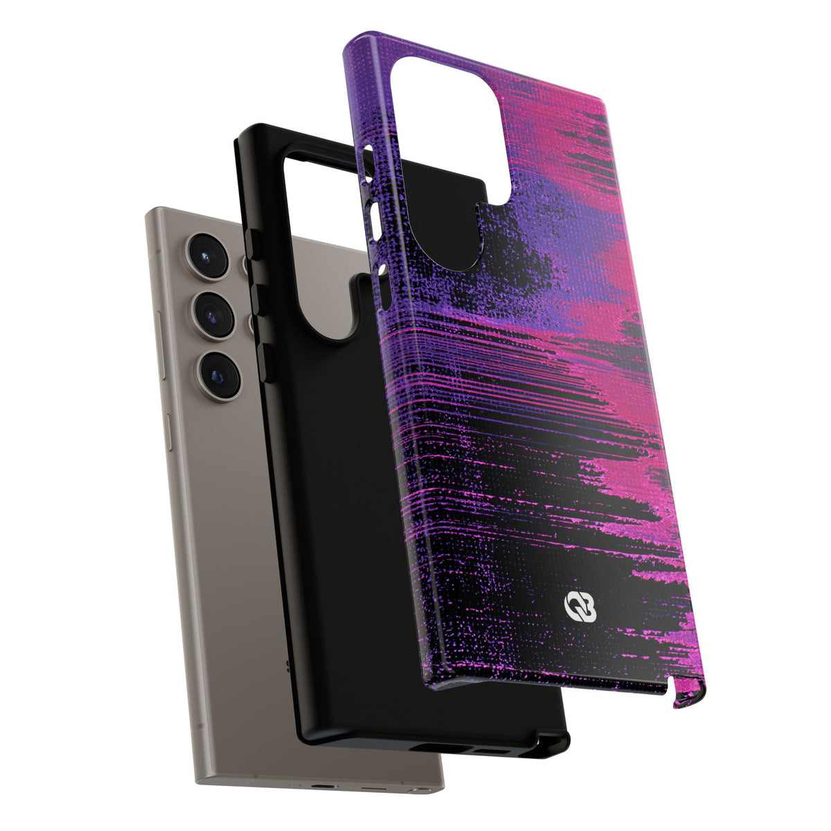 Neon Signal Shift · Tough Phone Case for Samsung · Purple