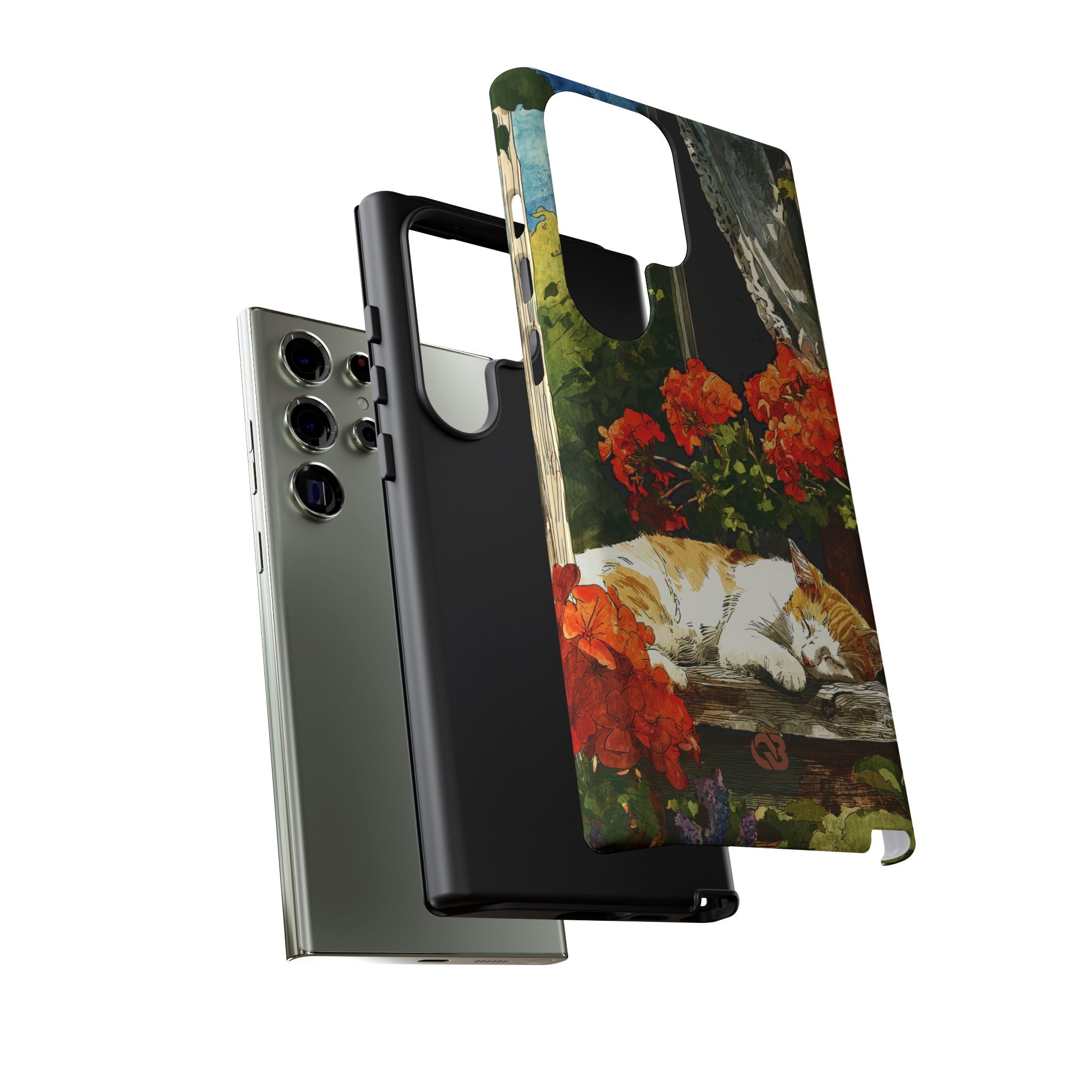 Sleeping Ginger Bloom · Tough Mobilskal för Samsung