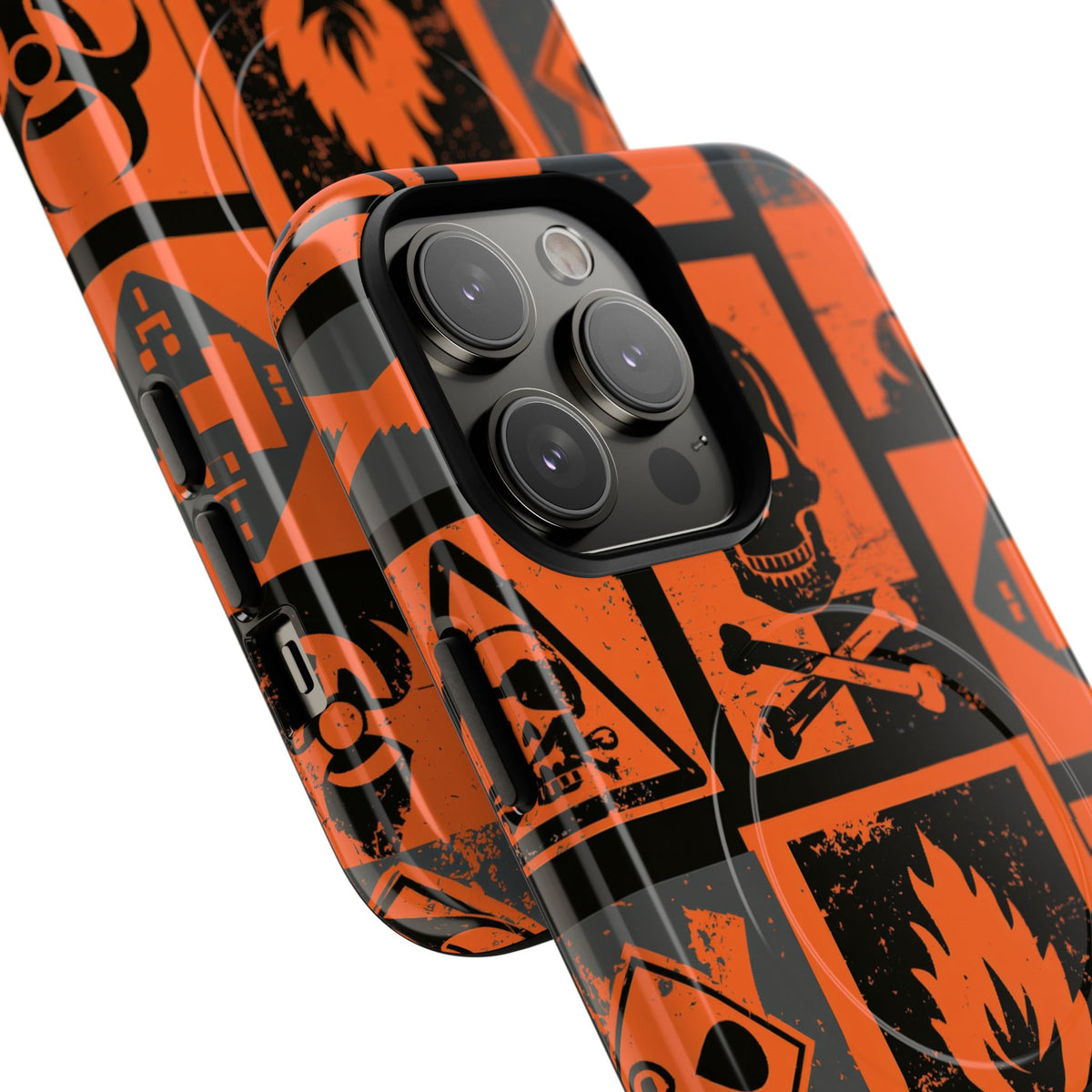 Urban Hazard · Tough 2.0 Magnetic Phone Case for iPhone · Orange