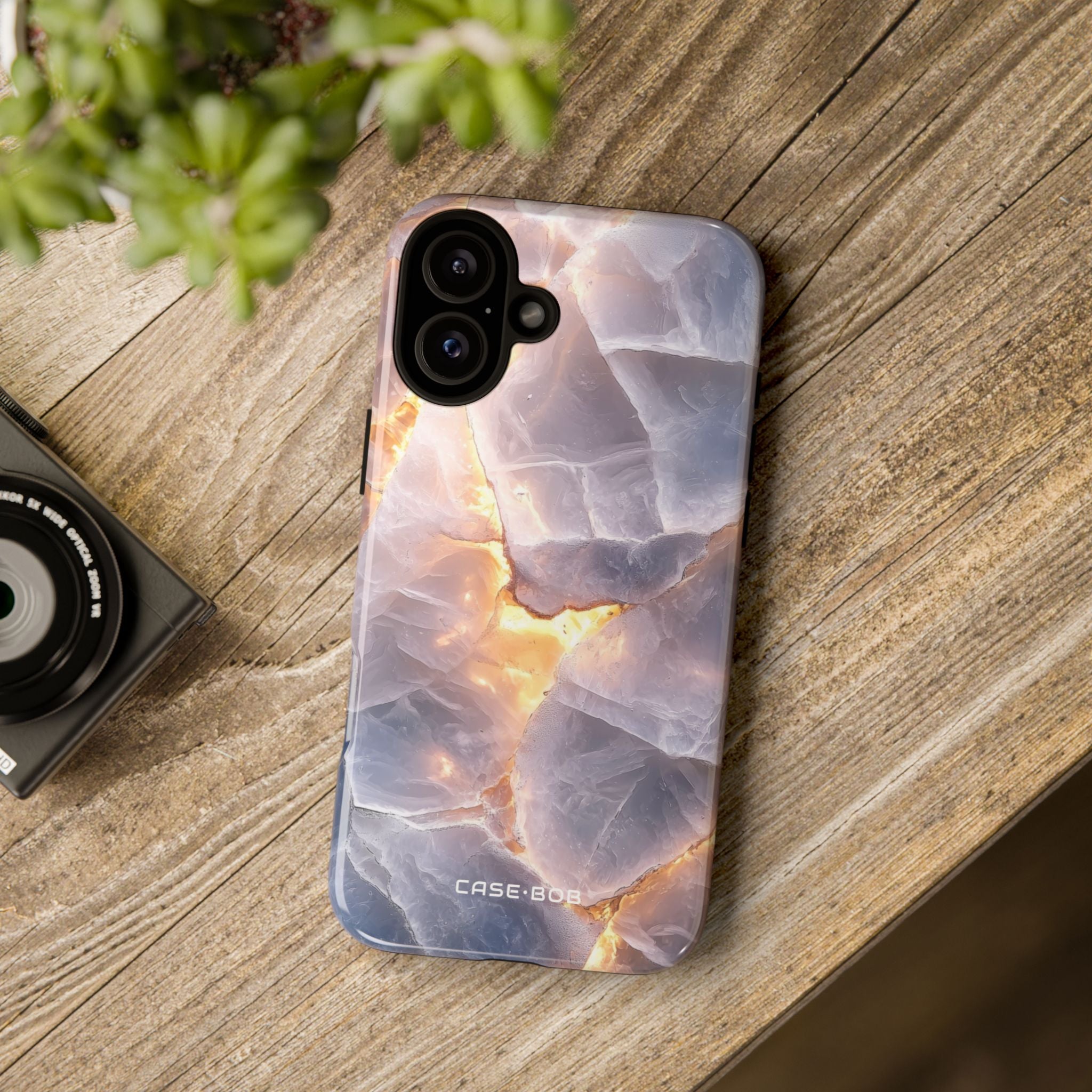 Crystal Glow iPhone 16 Plus Case - Tough