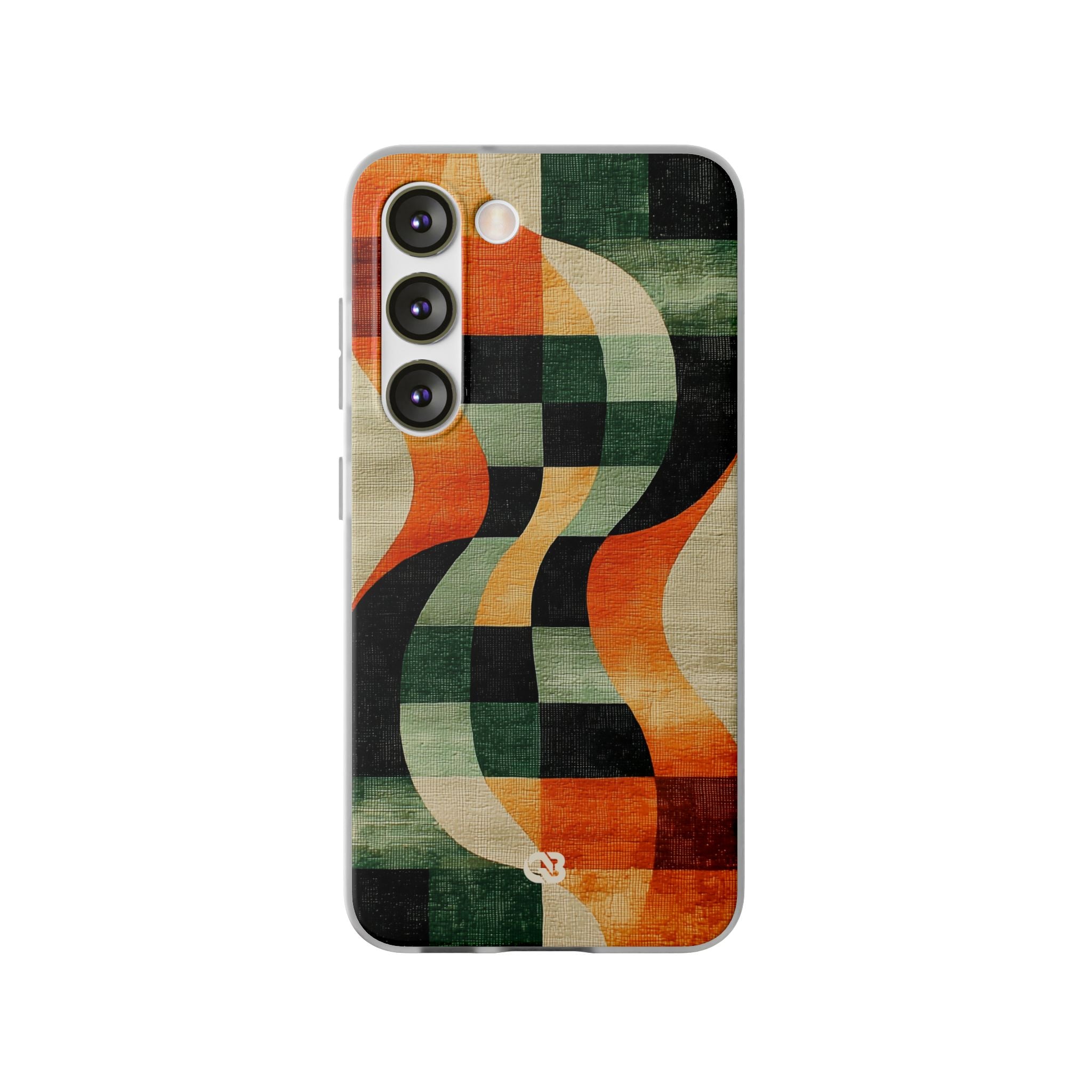 Burnt Orange Curve · Soft Handyhülle für Samsung