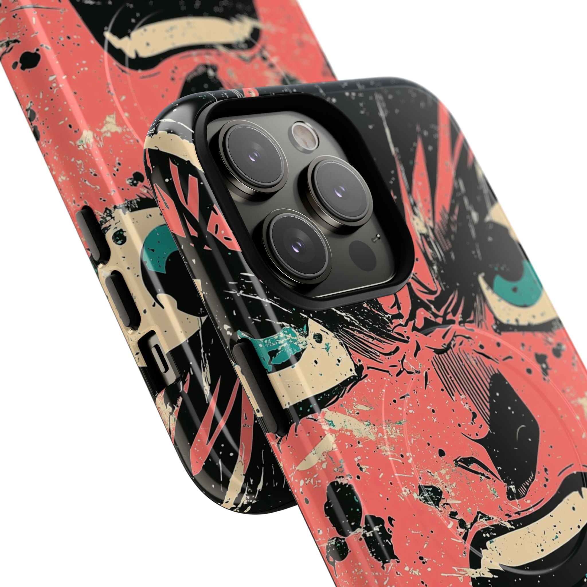 Screaming Face Pink iPhone 14 Pro Max Case - Tough+