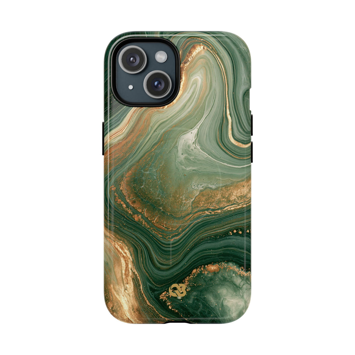 Jade Suminagashi · Tough 2.0 Magnetic Phone Case for iPhone · Green