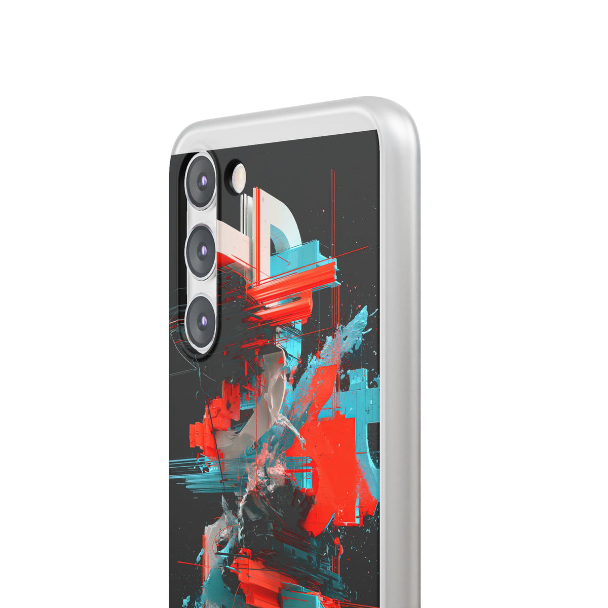 Fragmented Cyber Core · Lite Phone Case for Samsung · Black