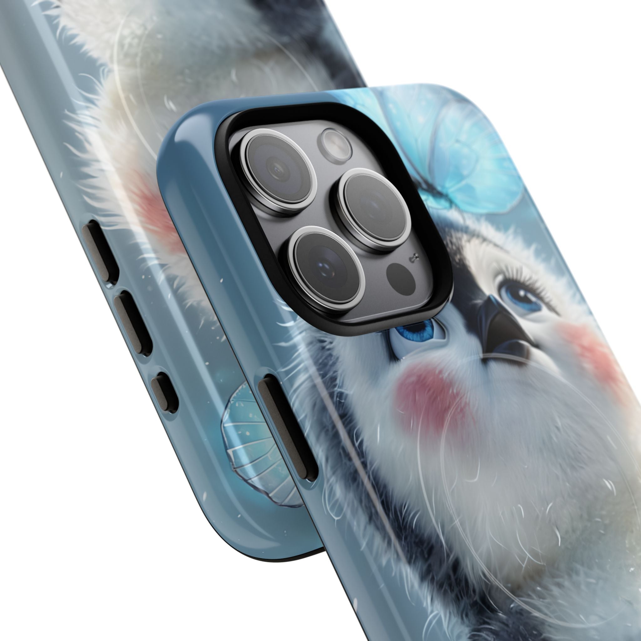 Frosty Penguin Glow · Tough+ Magsafe