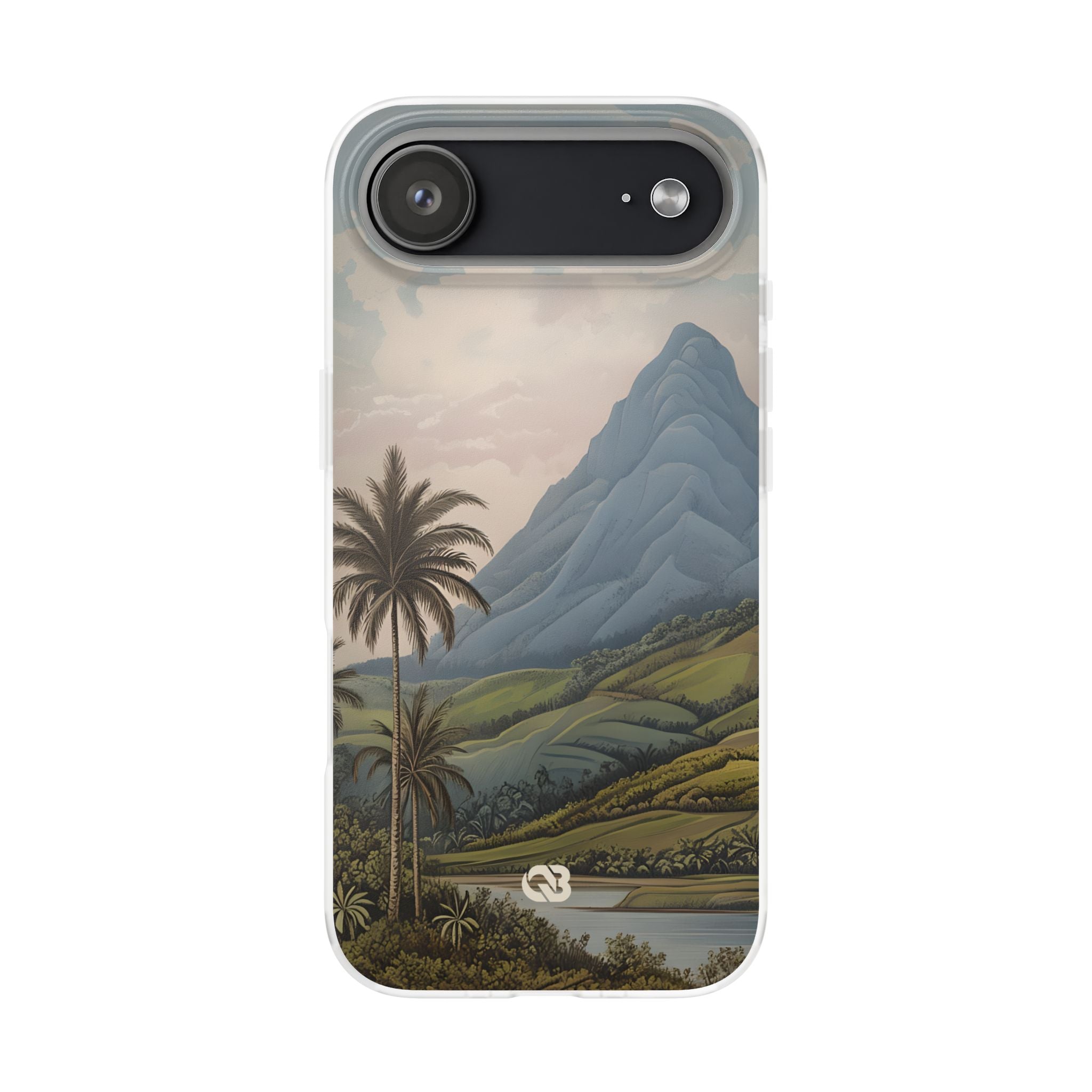 Azure Mountain Vista · Soft Custodia per iPhone