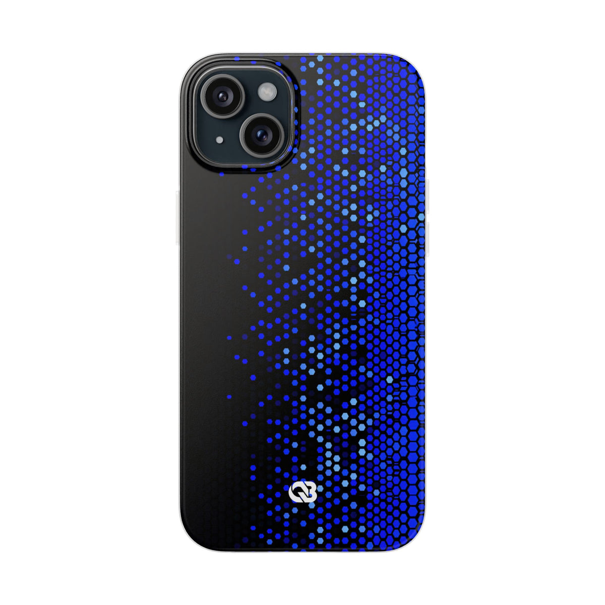 Cobalt Hex Dispersion · Lite Phone Case for iPhone · Blue