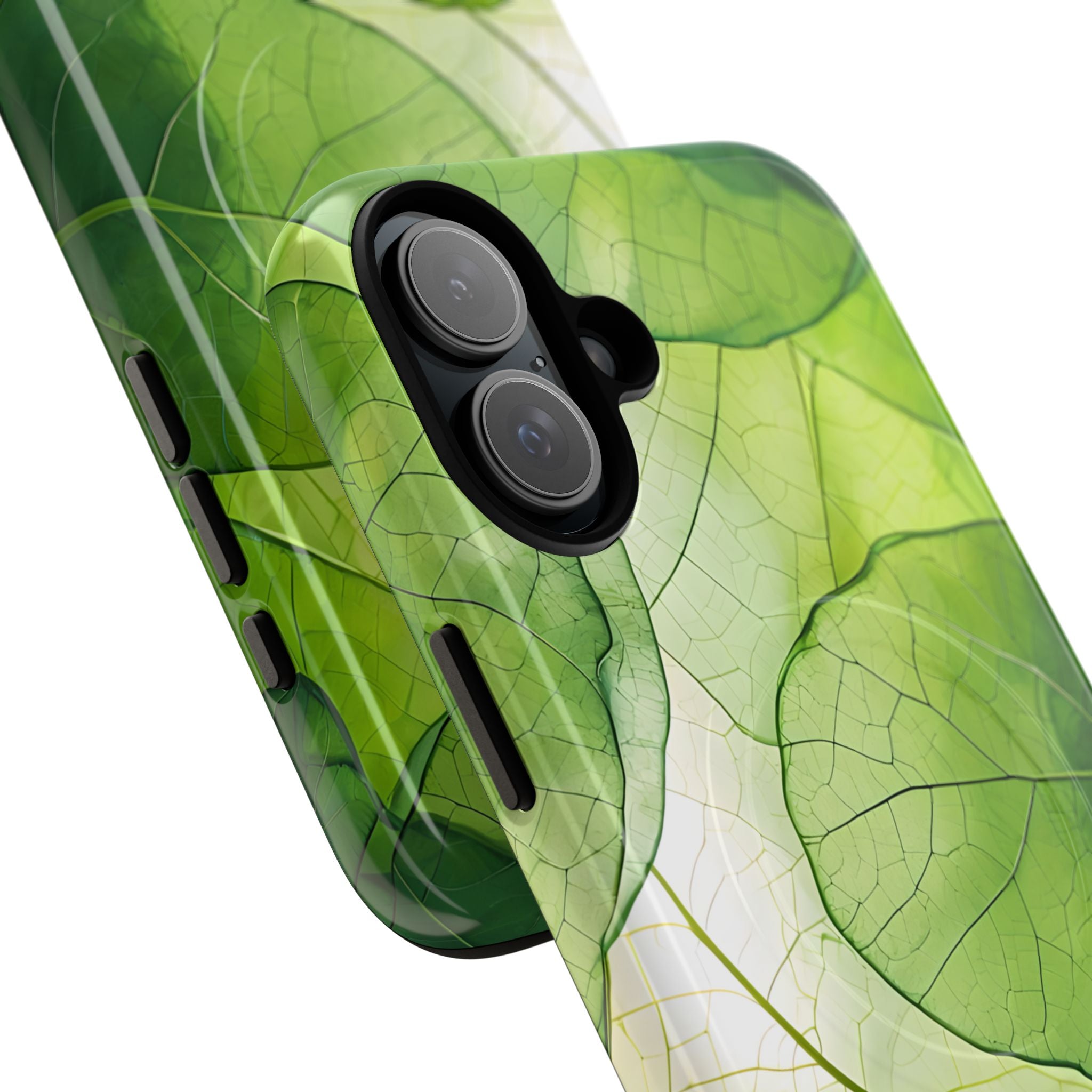 Emerald Leaf Veins · Tough+ Magsafe