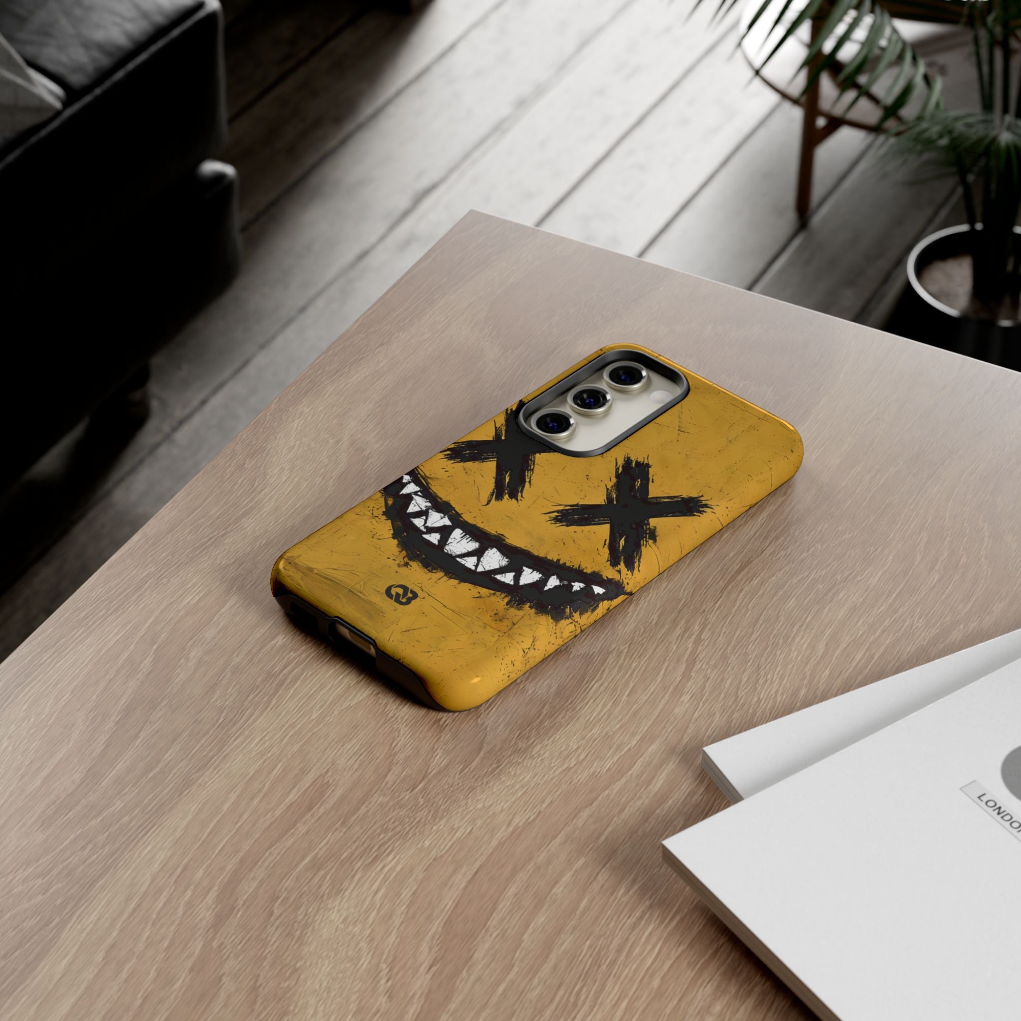 Gritty Ochre Smile · Tough Phone Case for Samsung