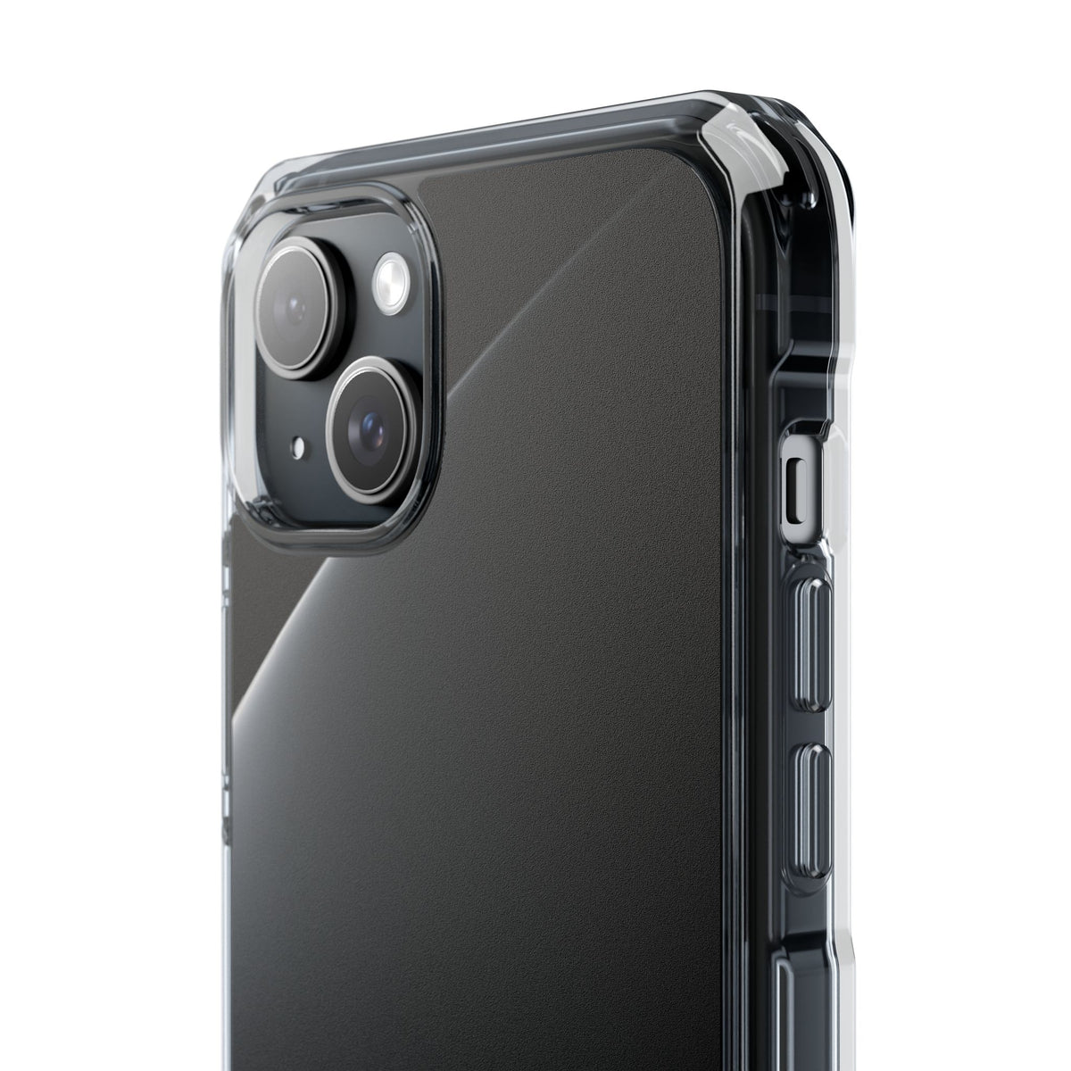 Black Impact MagSafe Phone Case for iPhone - Obsidian Lunar Arch