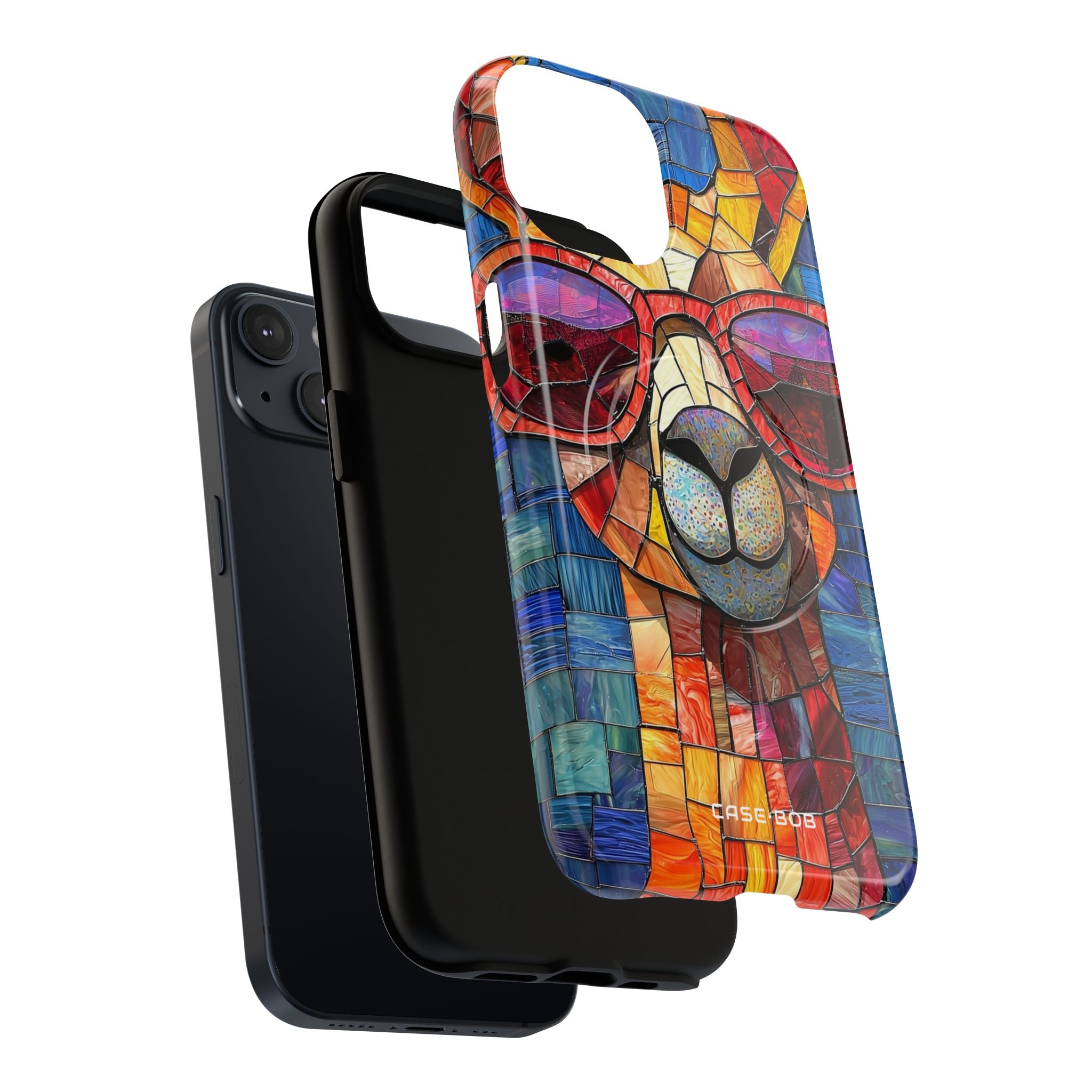Llama Glow iPhone 14 Case - Tough+