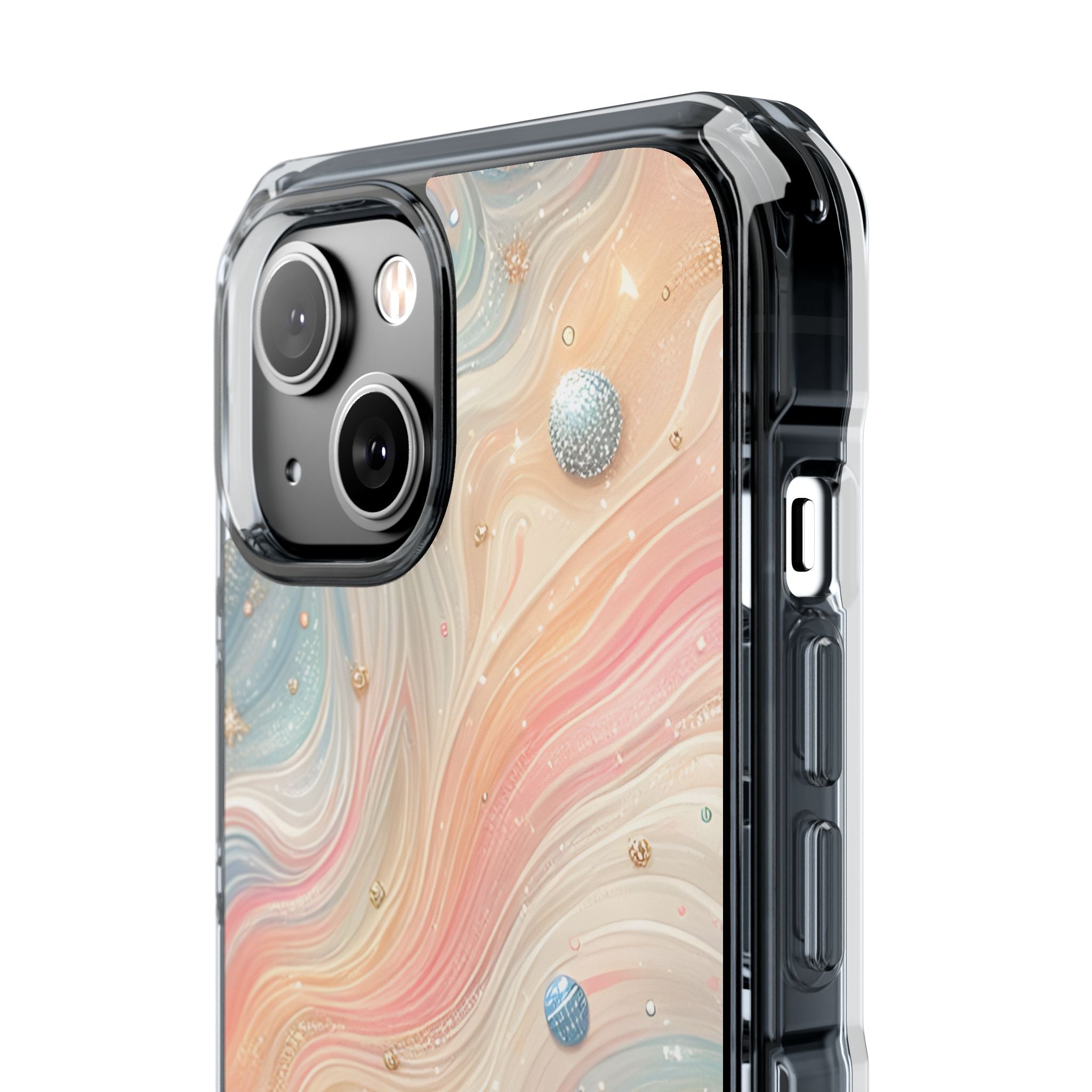 Iridescent Swirls iPhone 14 Case - Impact