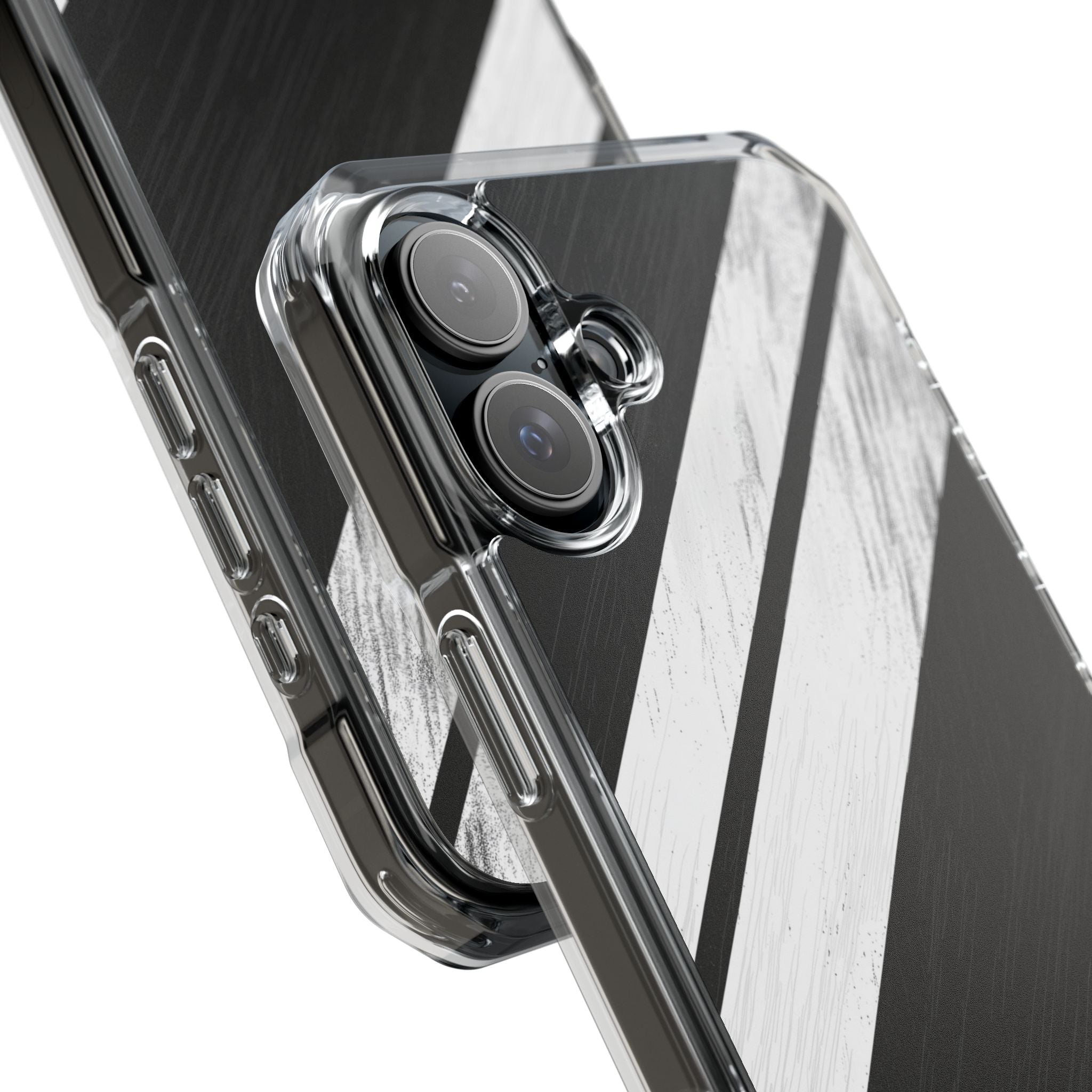 Distressed Stripe Motion iPhone 16 Plus Case - Impact