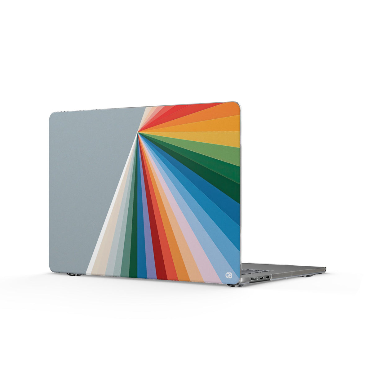 Prismatic Apex · Clear Hard Case for MacBook · Grey