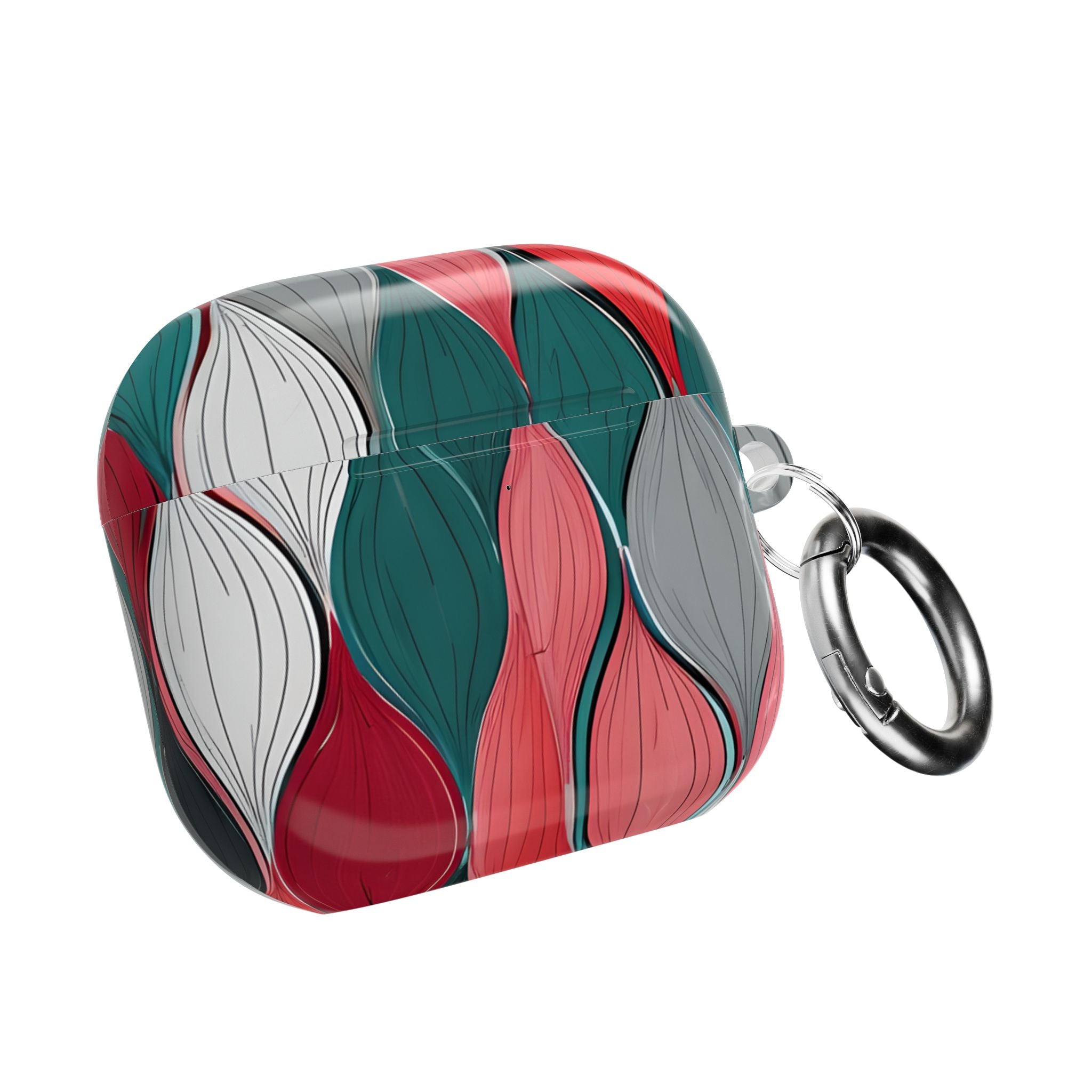 Leaf Spiral Pink - AirPods Case