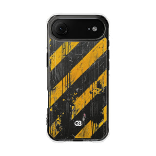Urban Hazard Decay · Clear Impact Magnetic Phone Case for iPhone · Black