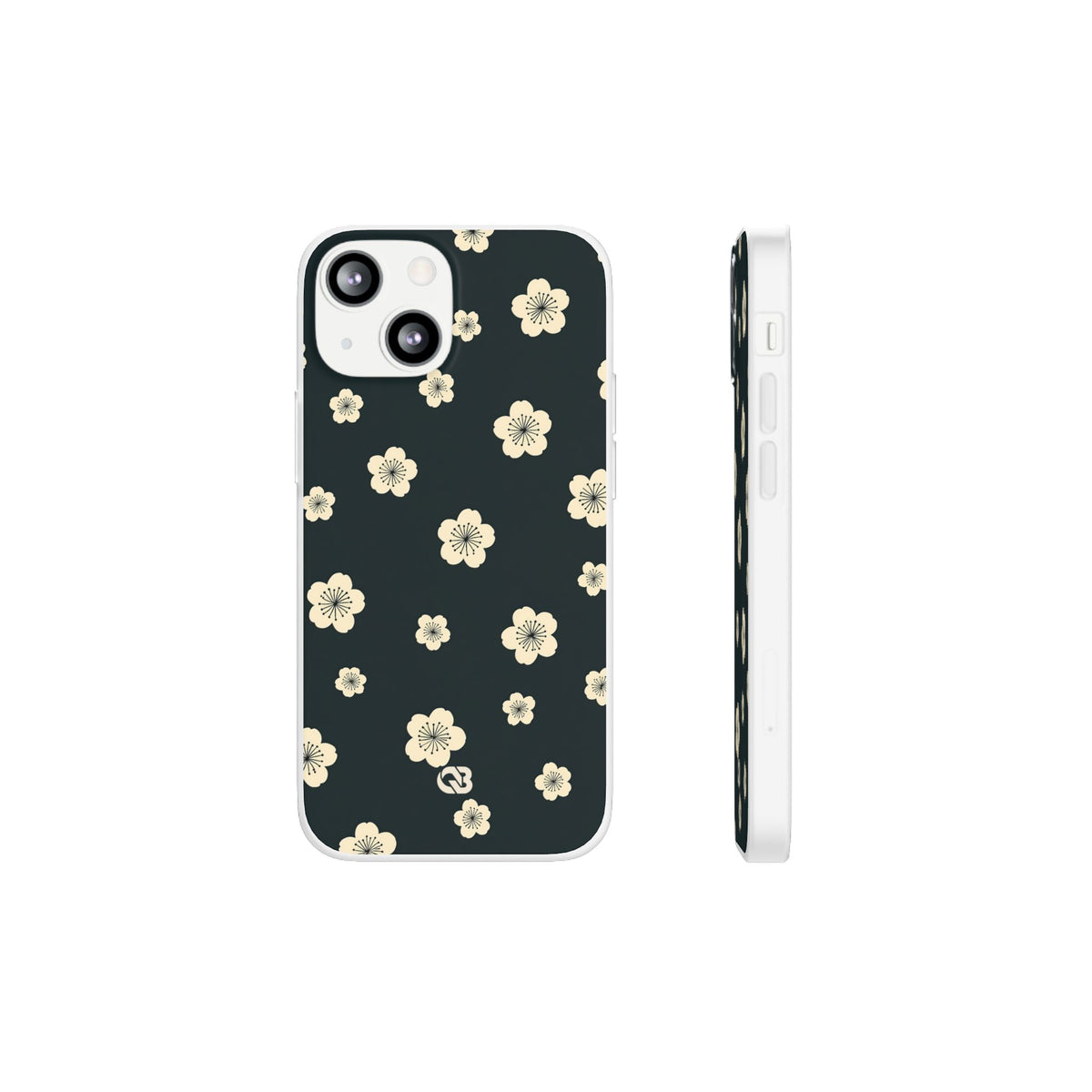 Midnight Sakura Bloom · Lite Phone Case for iPhone · Black