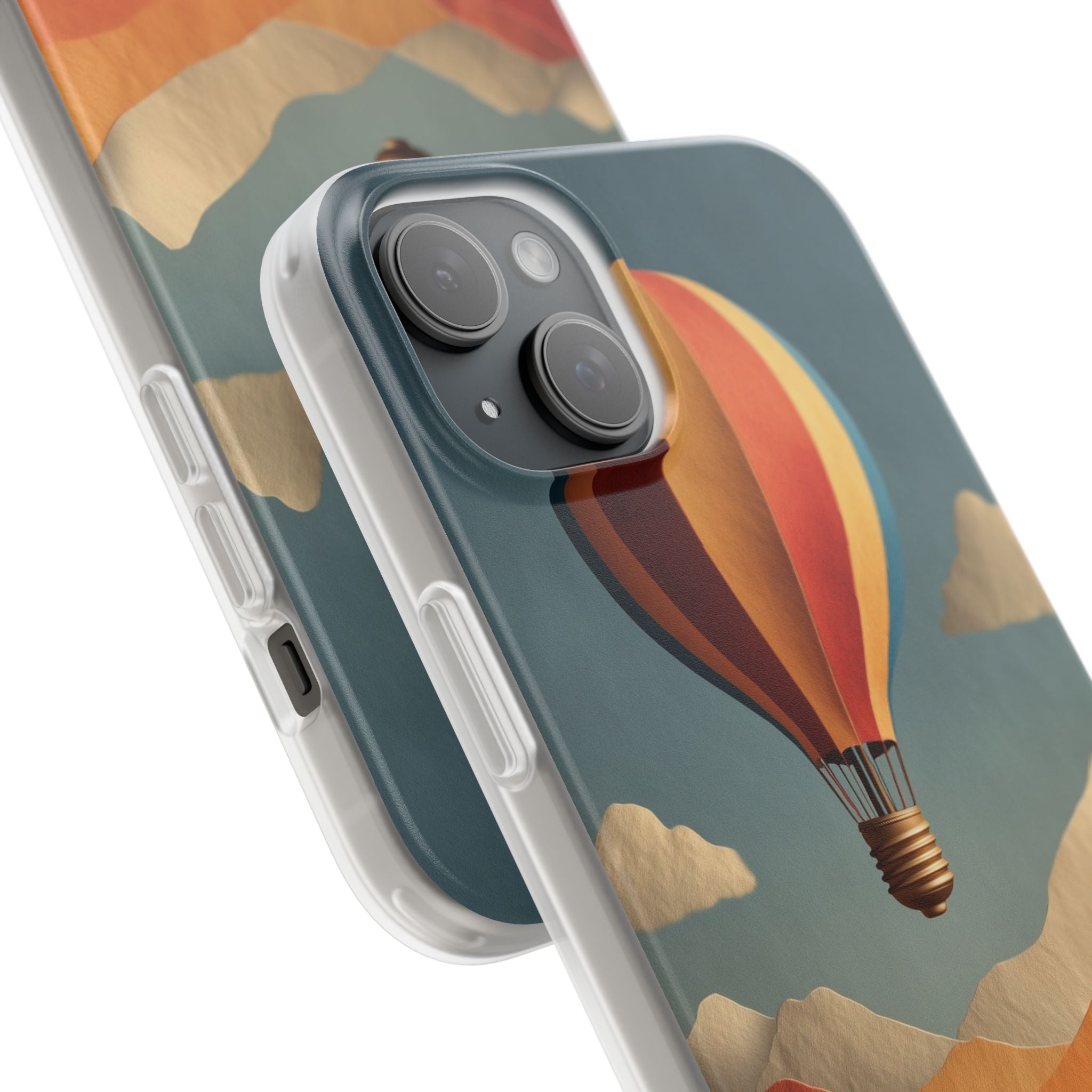 Floating Idea Balloon · Soft Case na telefon dla iPhone