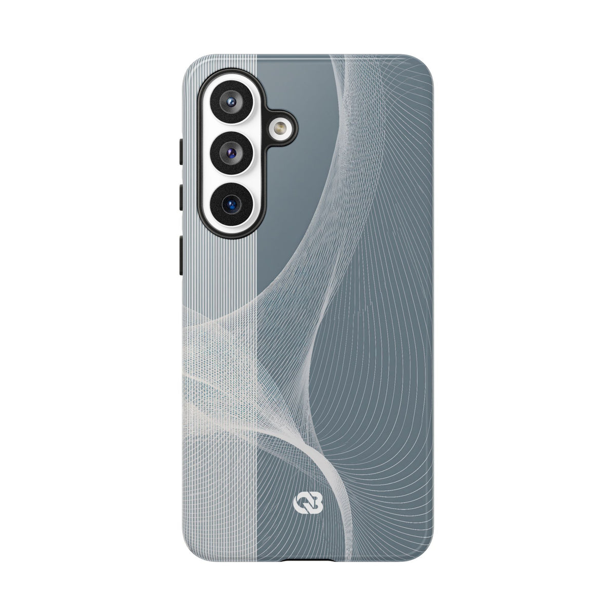Slate Contour Drift · Tough Phone Case for Samsung · Grey