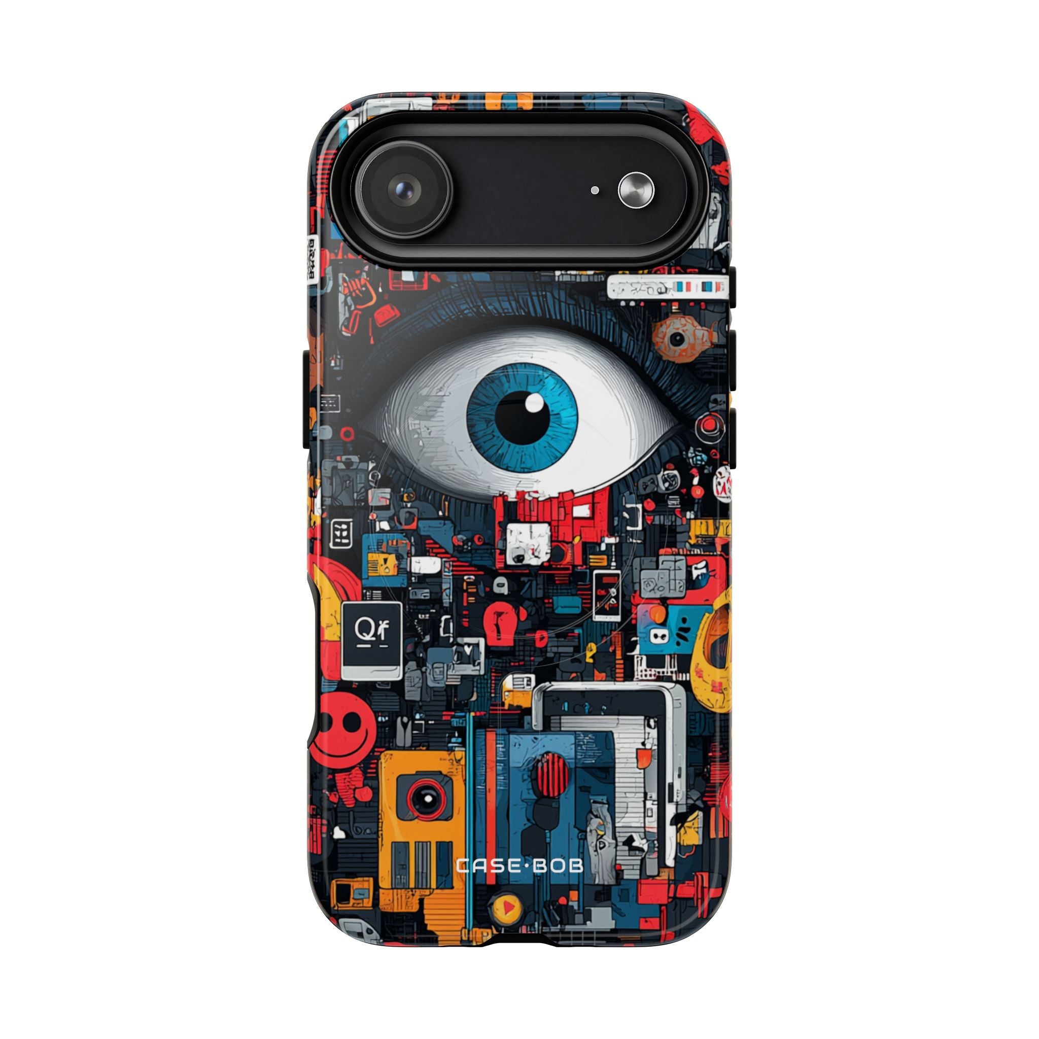 Digital Eye Blue iPhone 17 Air Case - Tough+ - CASE•BOB
