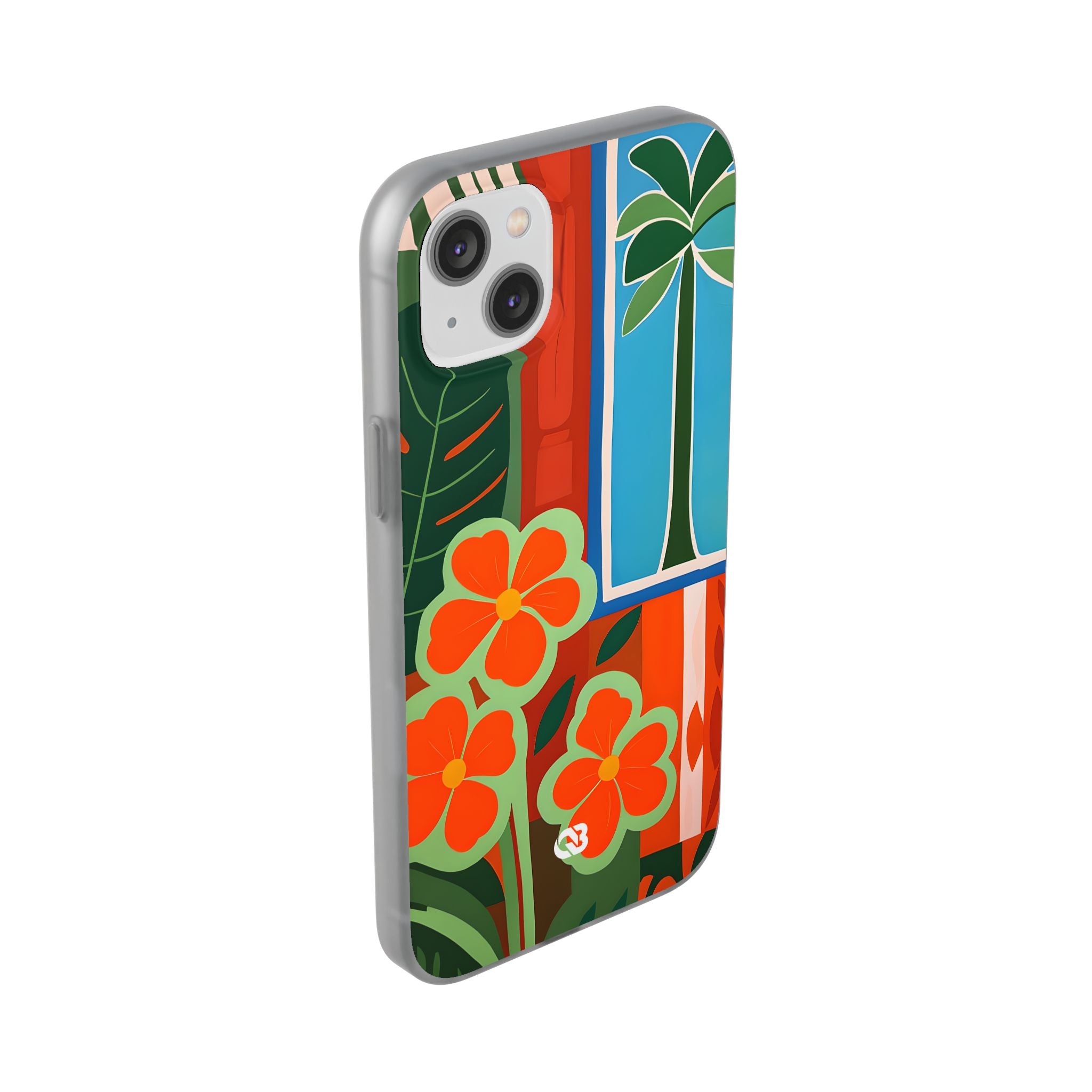 Vivid Jungle Collage · Soft Phone Case for iPhone