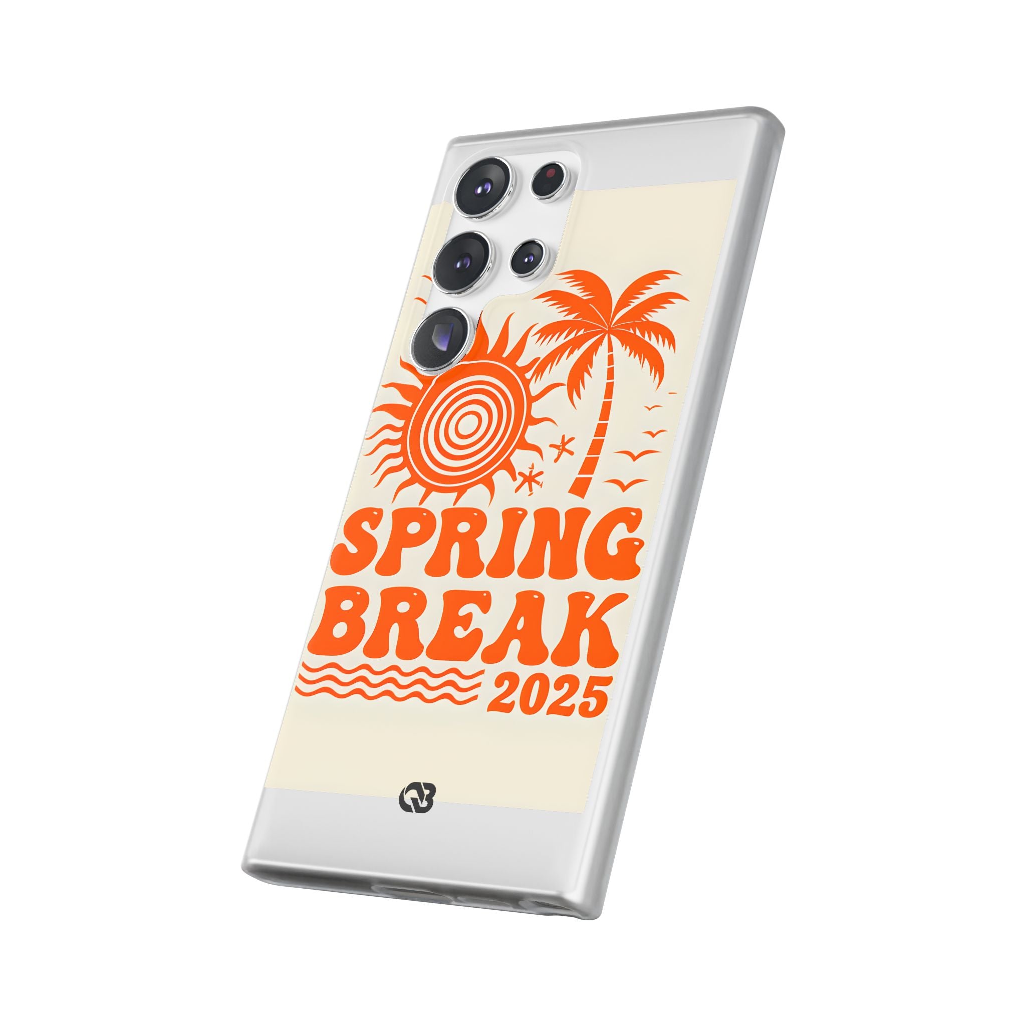 Retro Orange Tide · Soft Handyhülle für Samsung