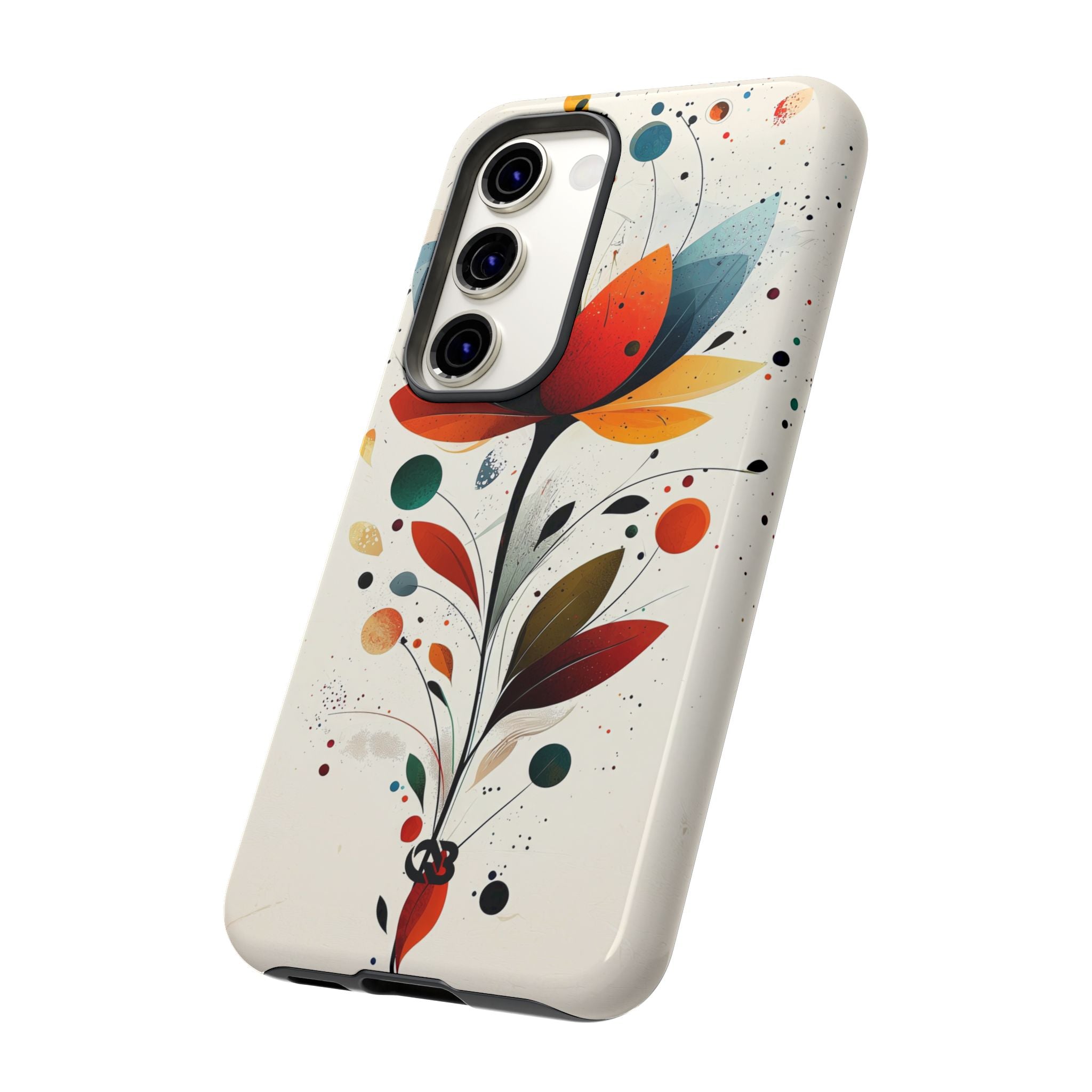 Burnt Petal Abstract · Tough Phone Case for Samsung