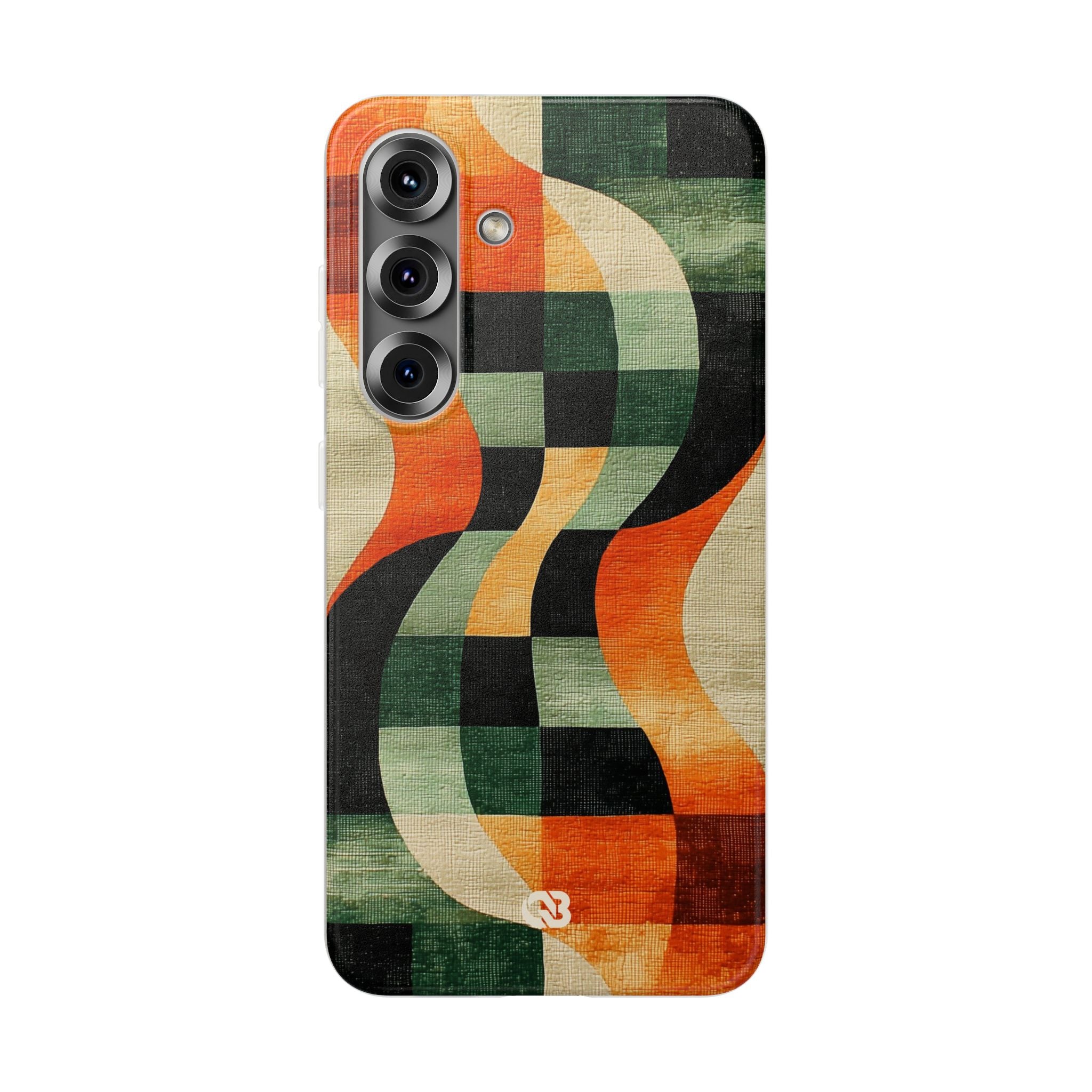 Burnt Orange Curve · Soft Handyhülle für Samsung