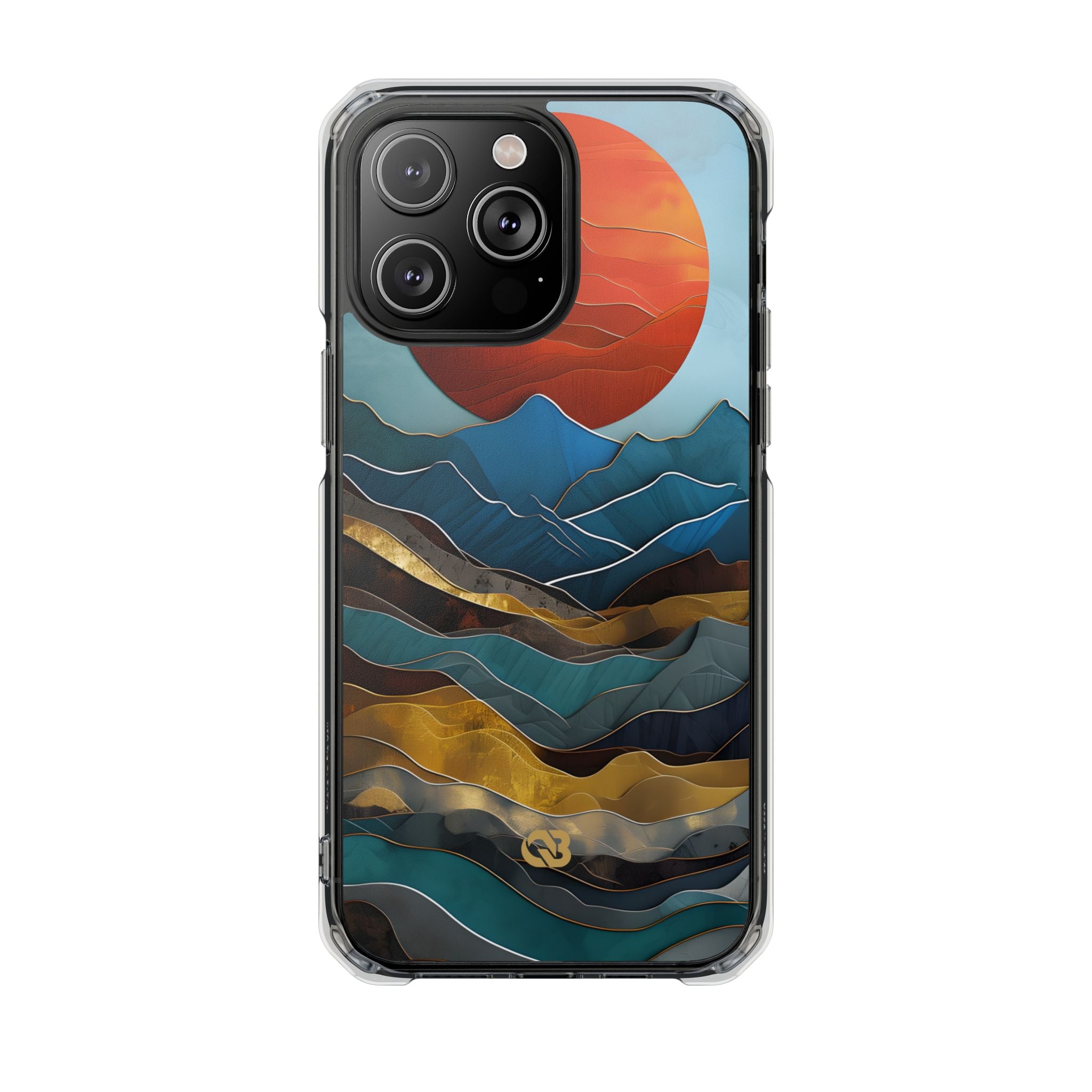 Molten Sun Peaks · Impact Hoesje voor iPhone · Magsafe