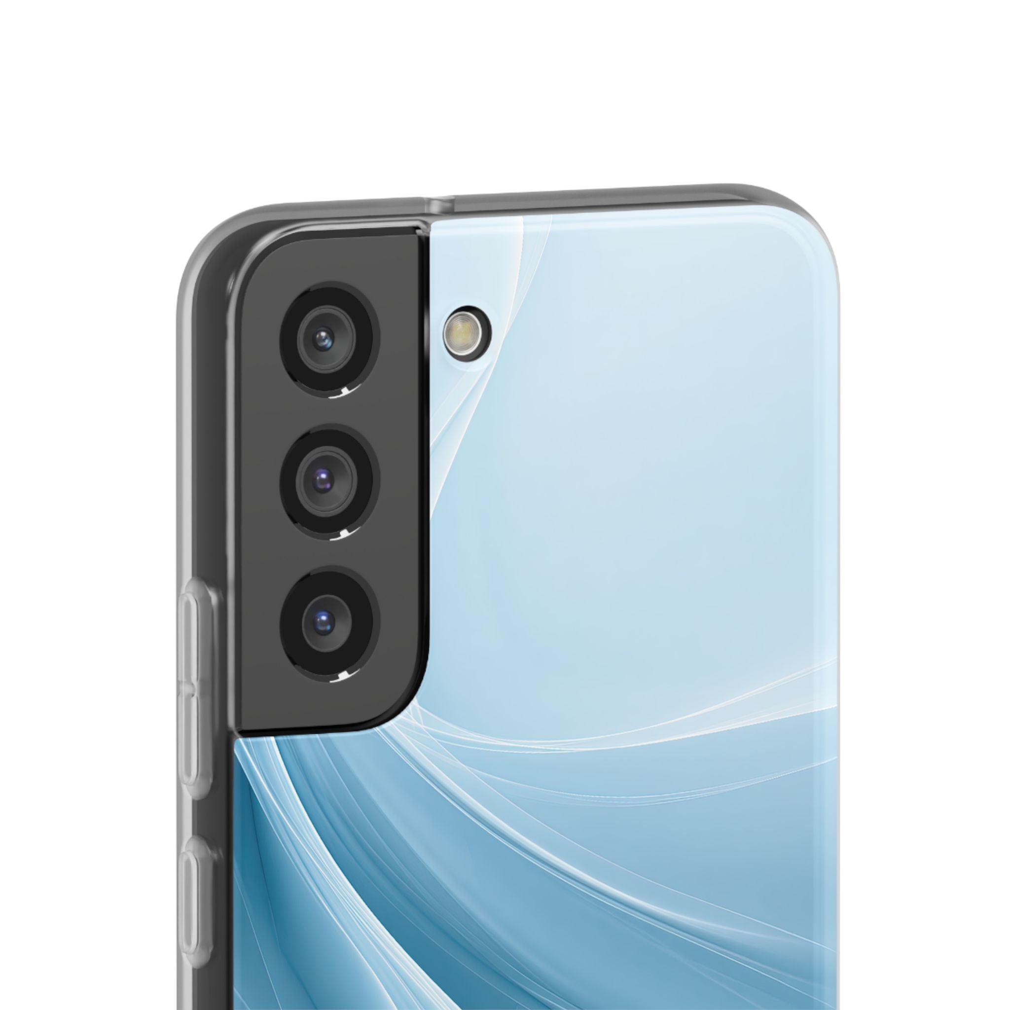 Blue Lite Phone Case for Samsung - Arctic Silk Drift