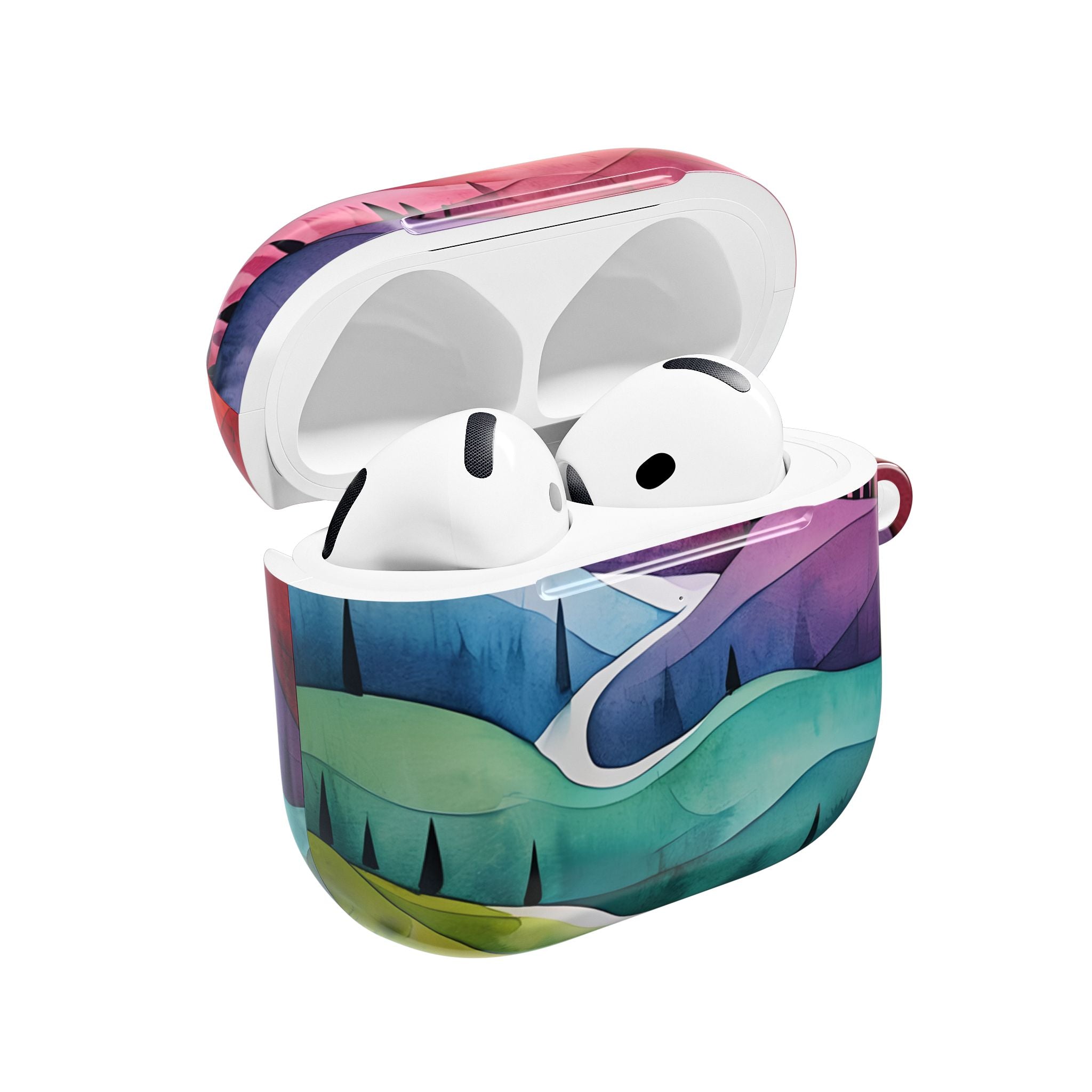 White Pathway - AirPods Case