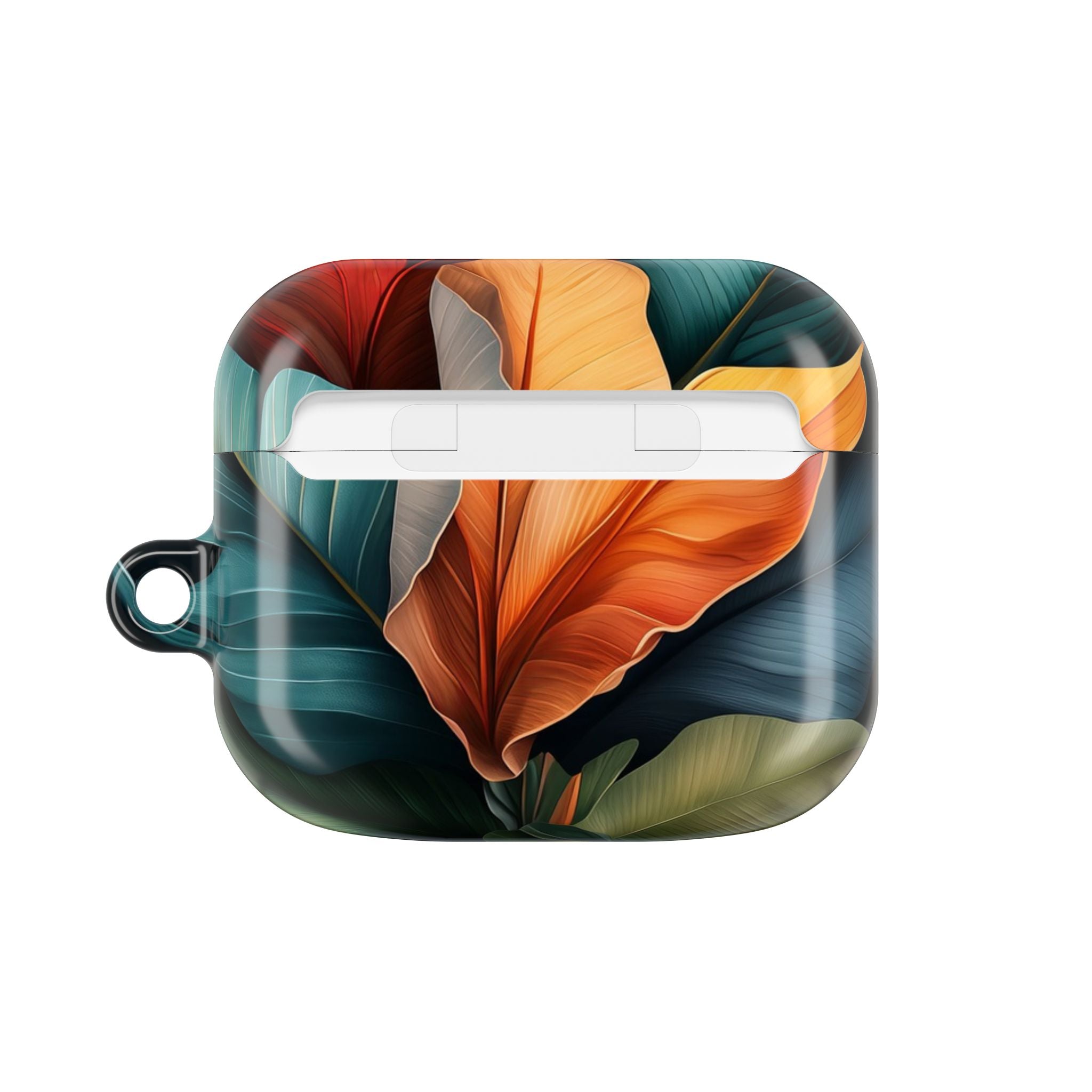 Tropical Ember Leaves - AirPods Case