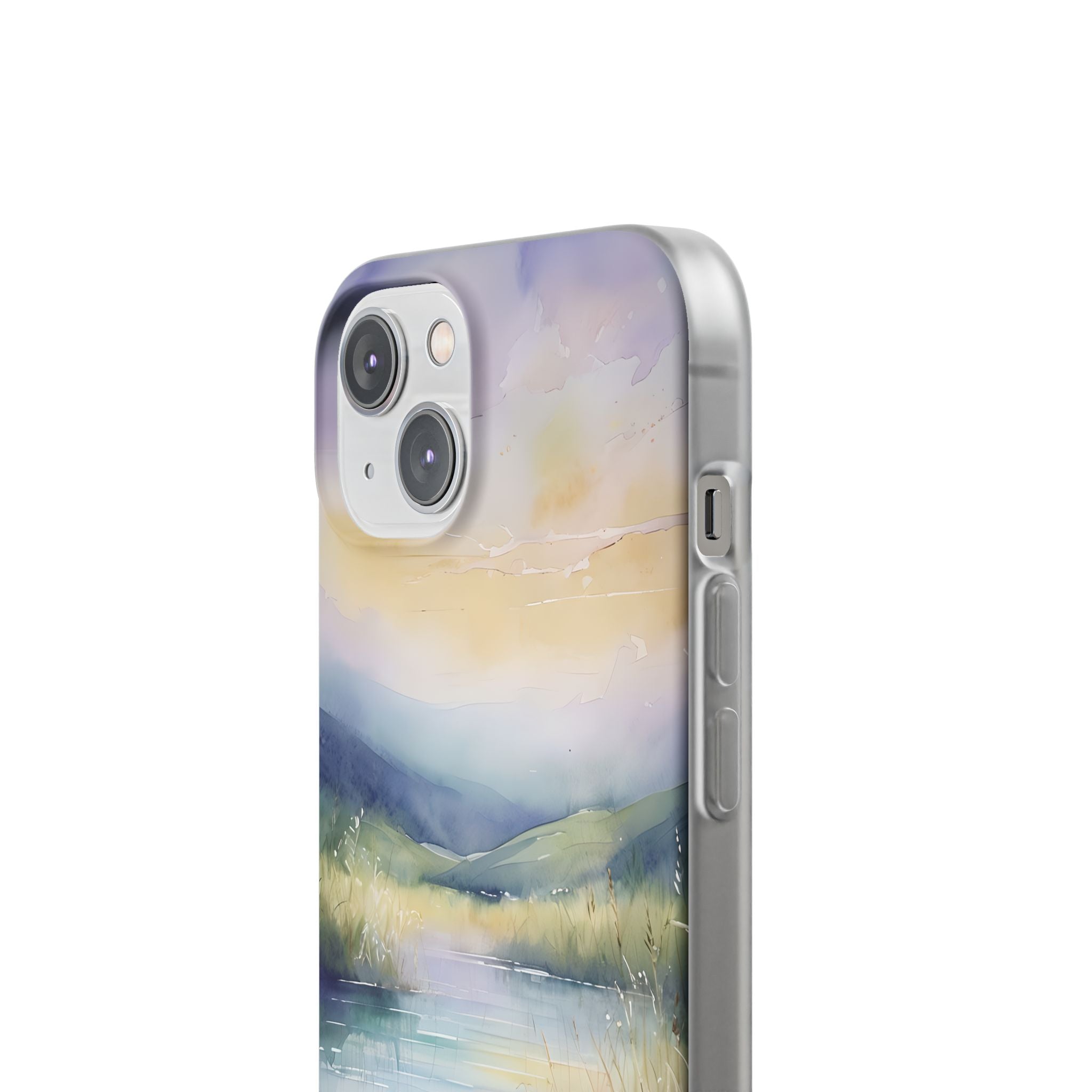 Pastel Shore Drift · Soft Case na iPhone
