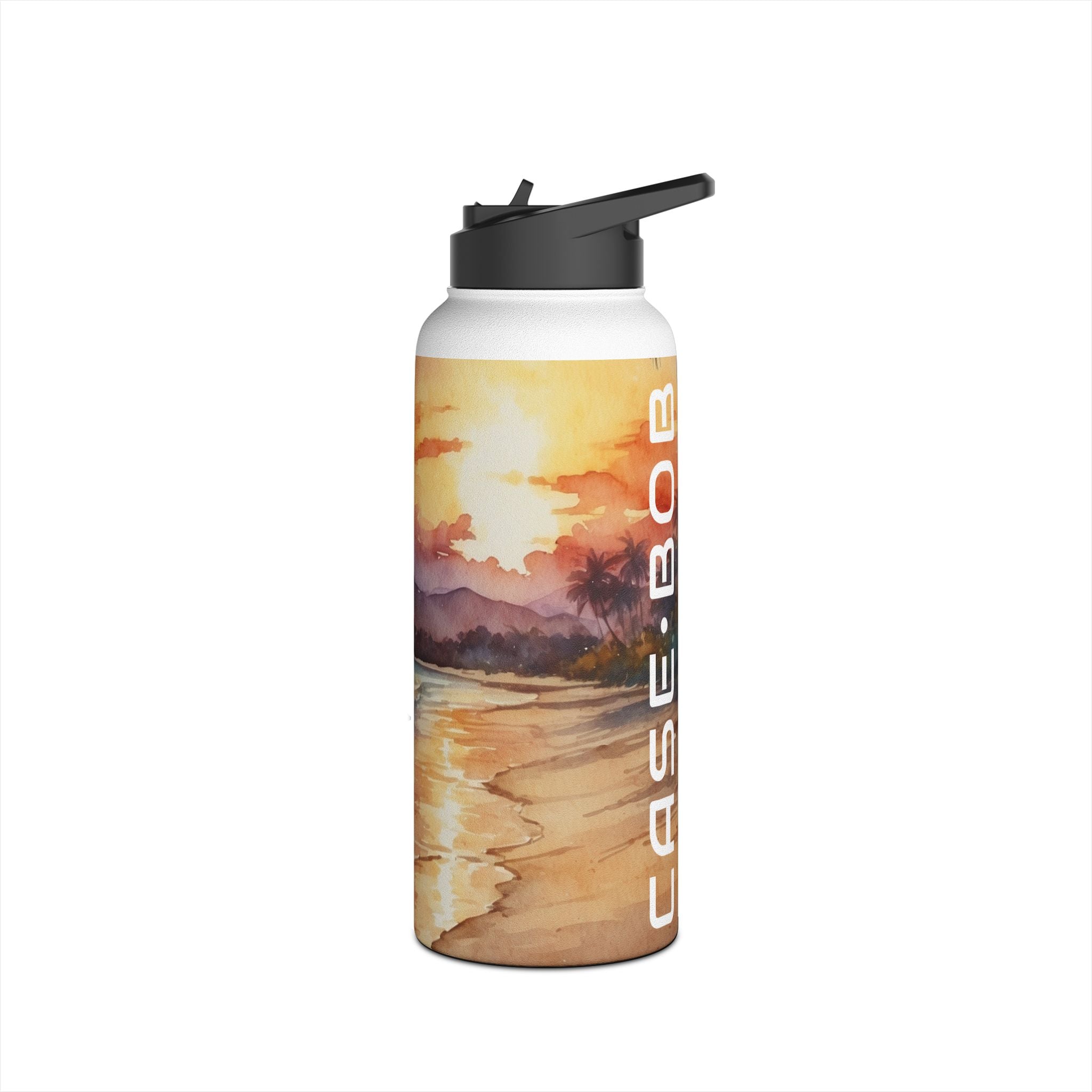 Sunset Glow - Stainless Steel Water Bottle
