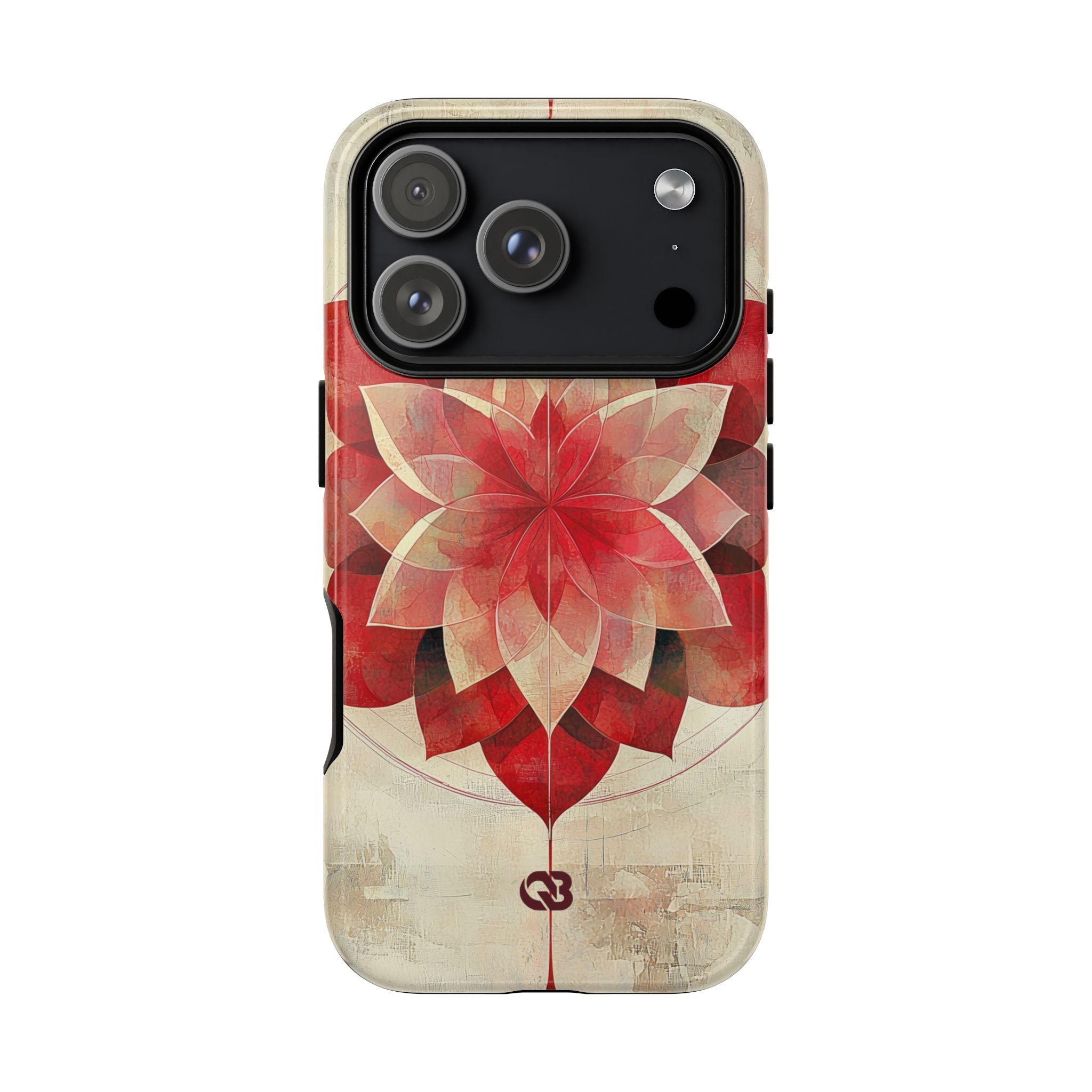 Crimson Petal Peak · Tough Phone Case for iPhone