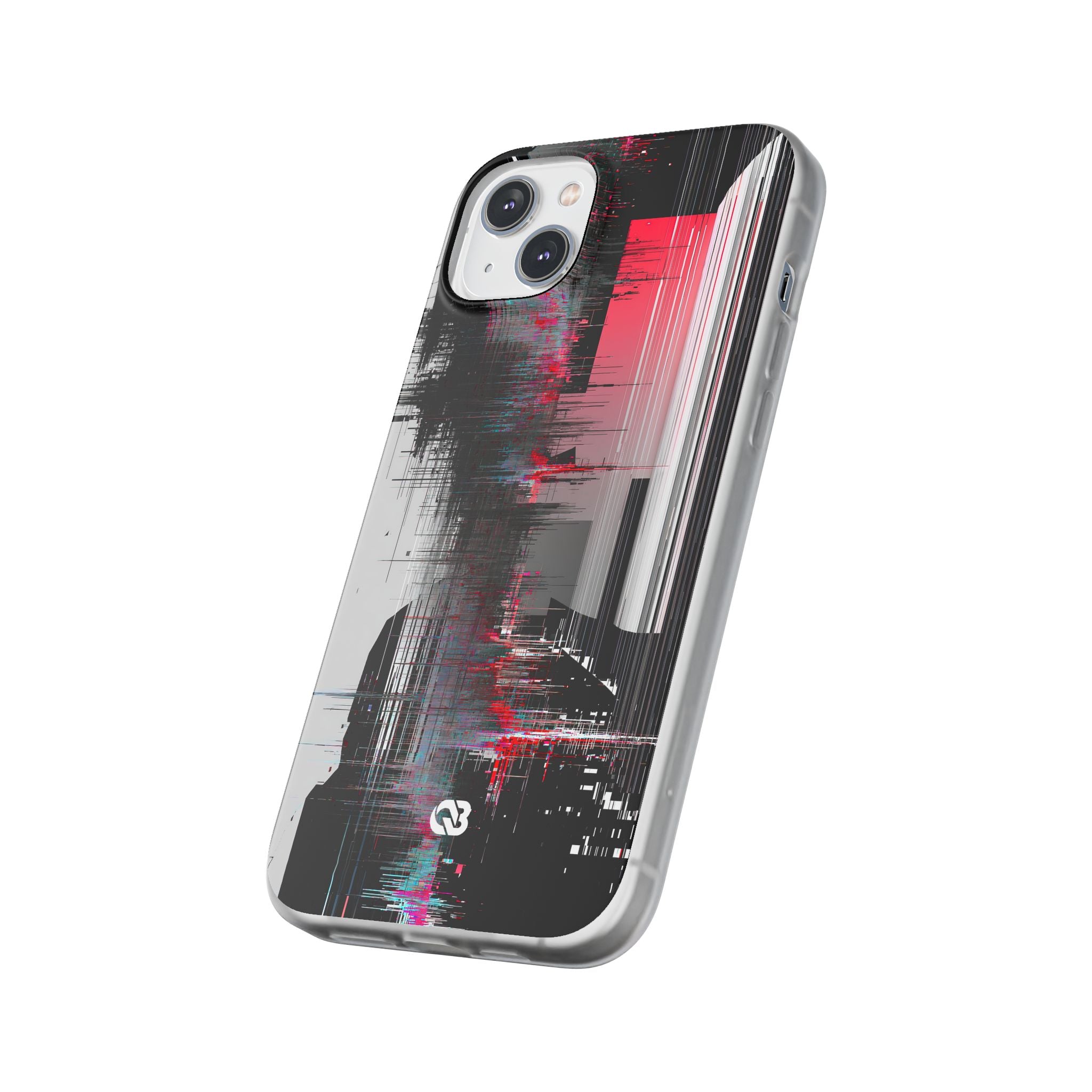 Black Lite Phone Case for iPhone - Crimson Data Leak
