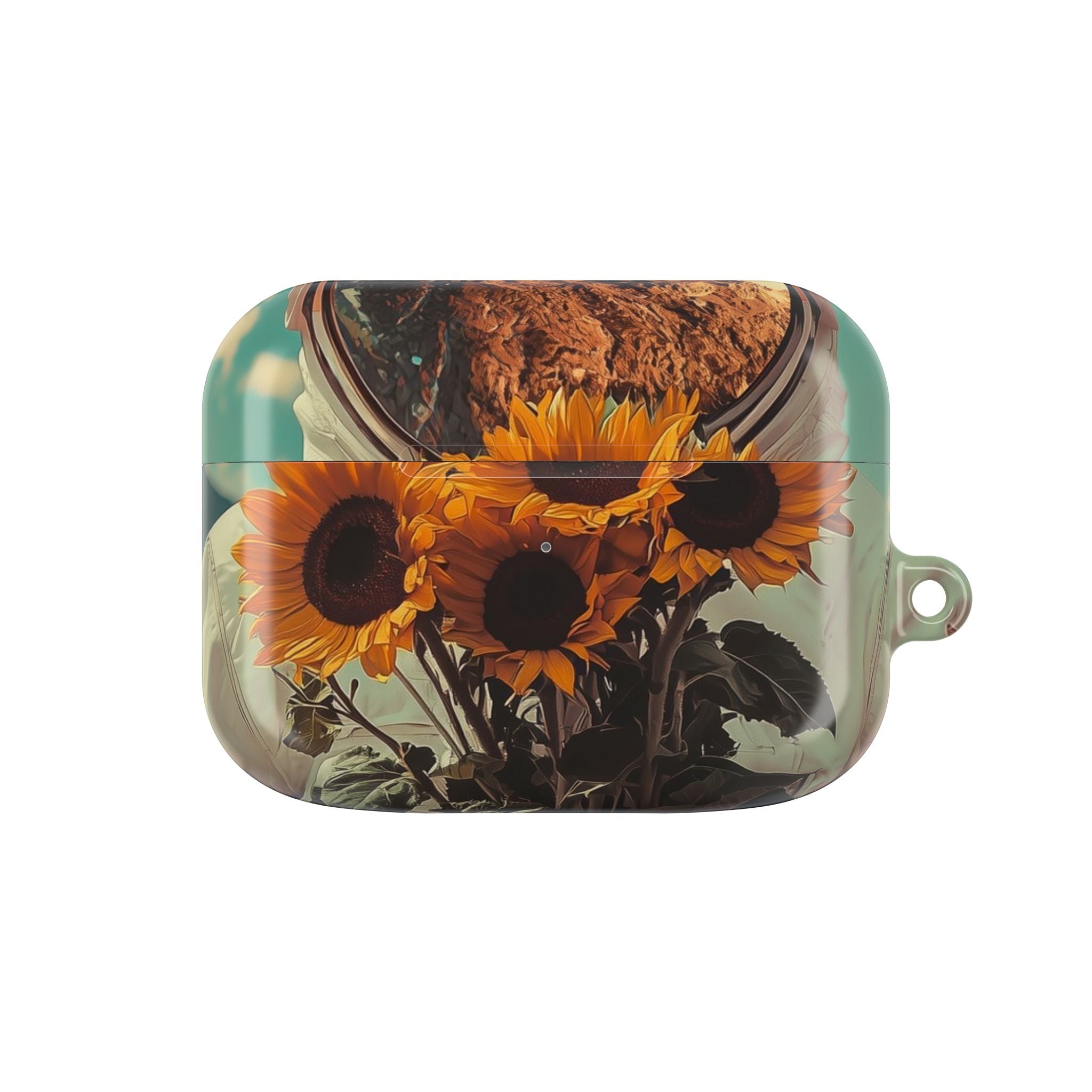 Sunflower Astronaut - AirPods Case