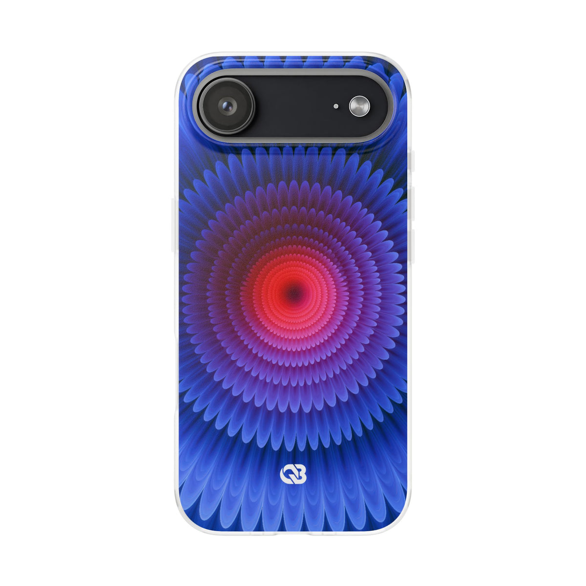 Radial Spectrum Bloom · Lite Phone Case for iPhone · Blue