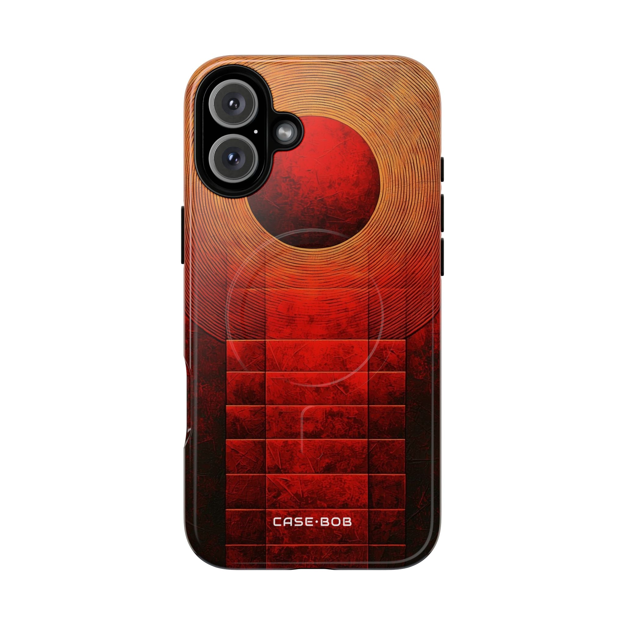 Crimson Orbit iPhone 16 Plus Skal - Tough+