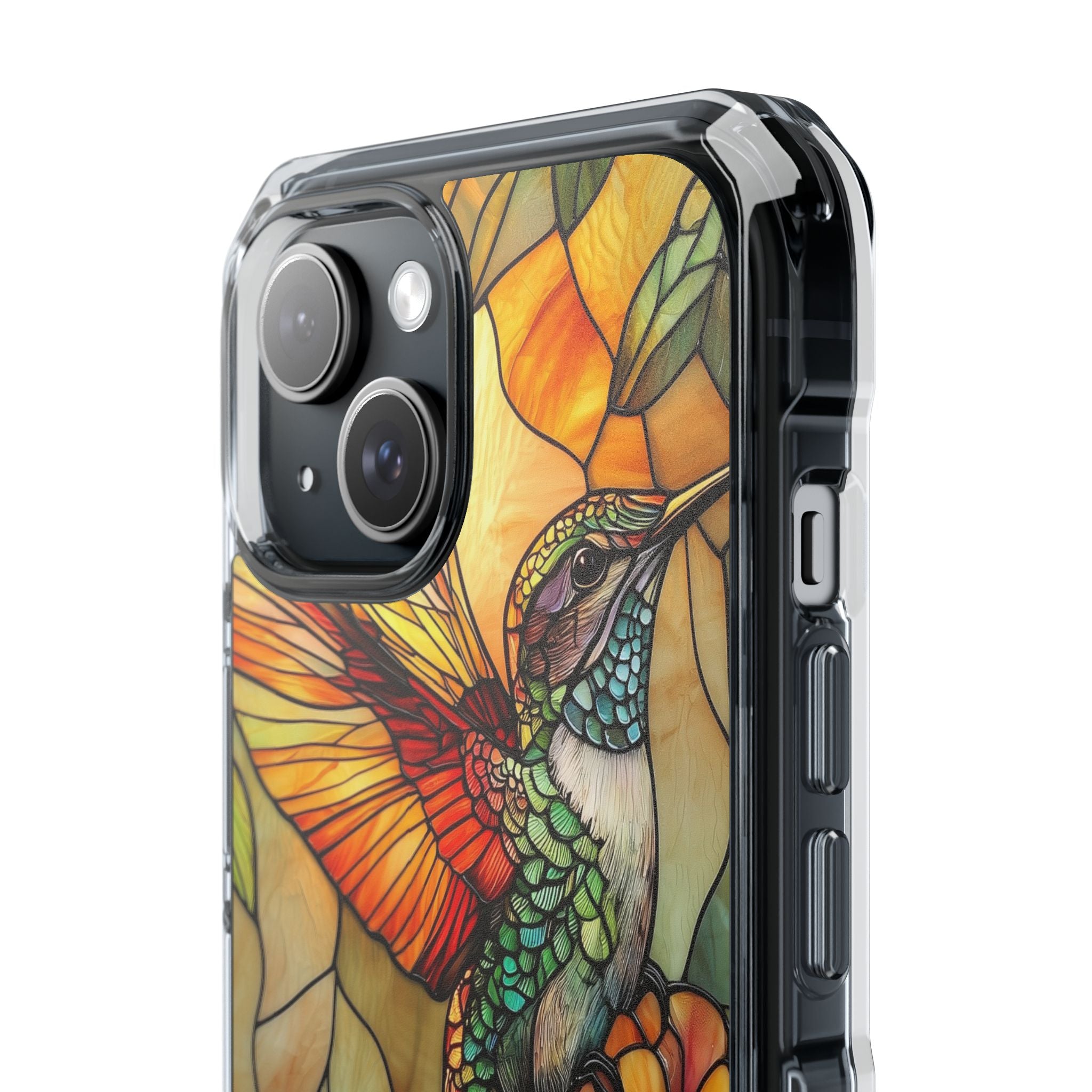Amber Glass Hummingbird · Impact Phone Case for iPhone · Magsafe