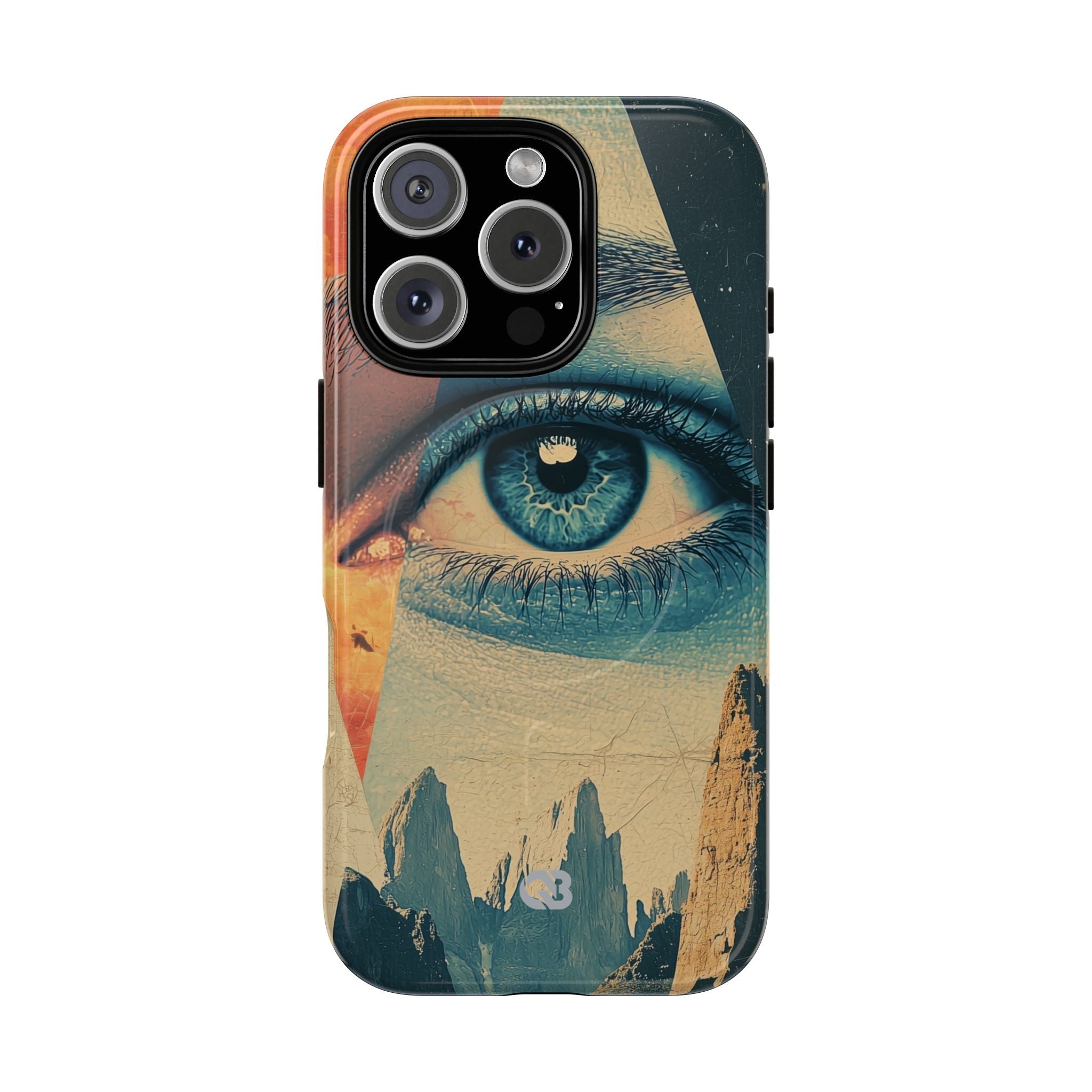 Fragmented Peak Gaze · Tough+ Phone Case for iPhone · Magsafe