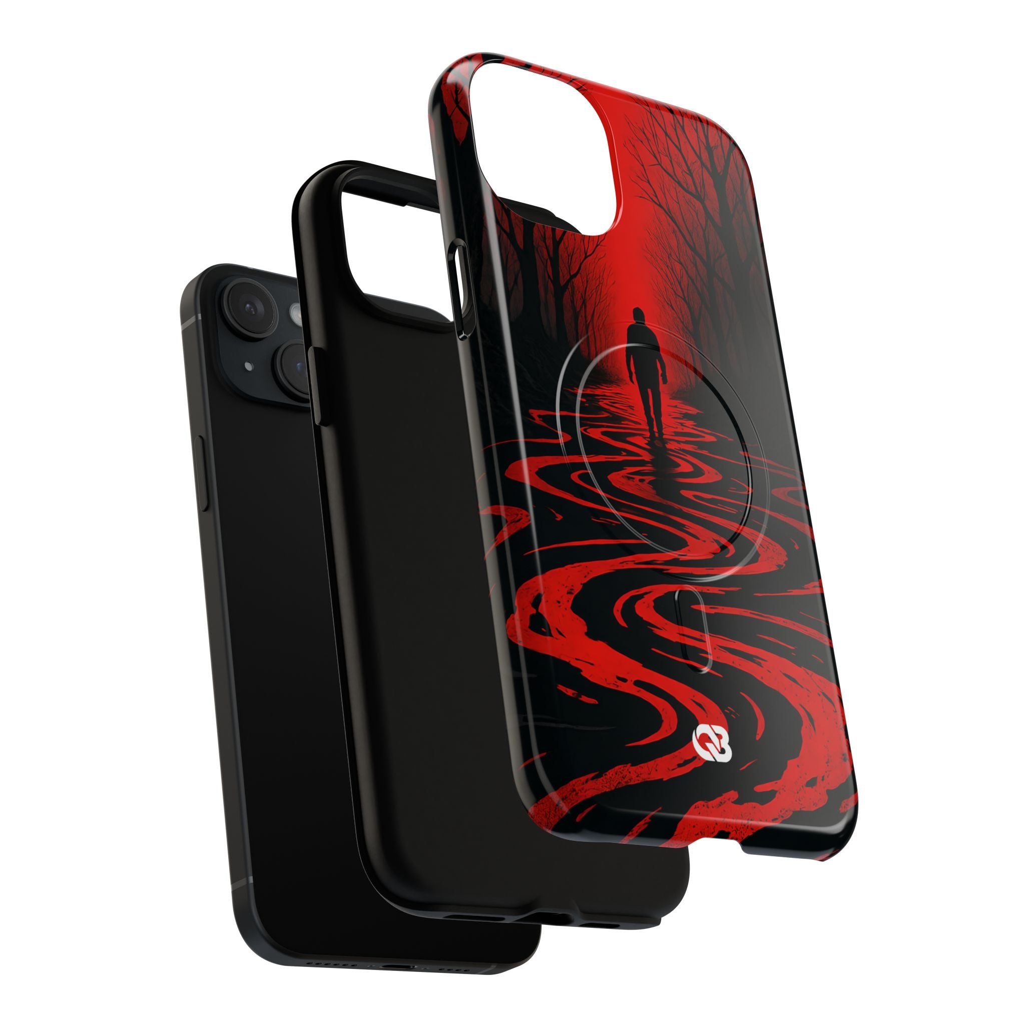 Crimson Shadow Path · Tough+ Phone Case for iPhone · Magsafe