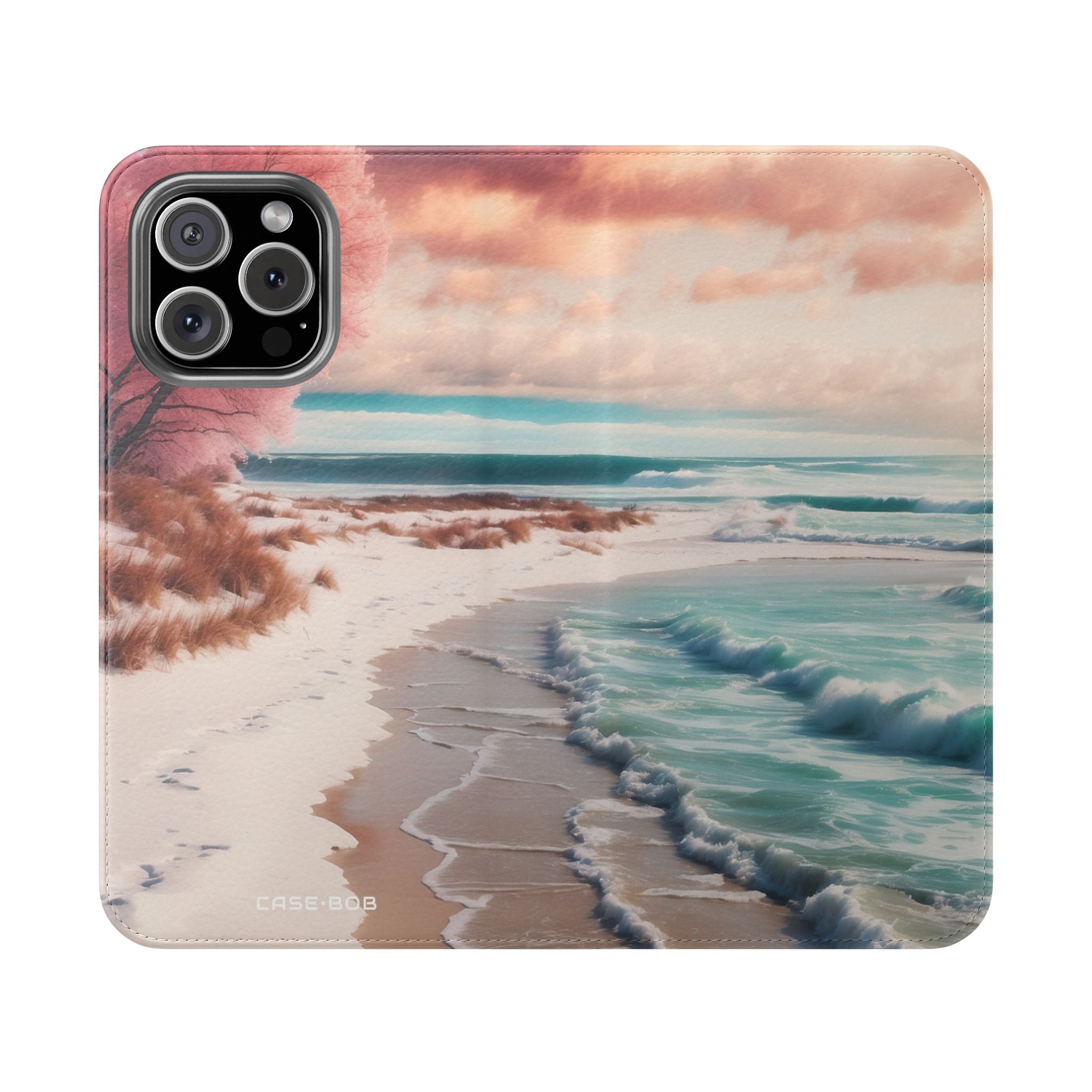 Pink Breeze Tree - iPhone 16 Max Case - Lompakko