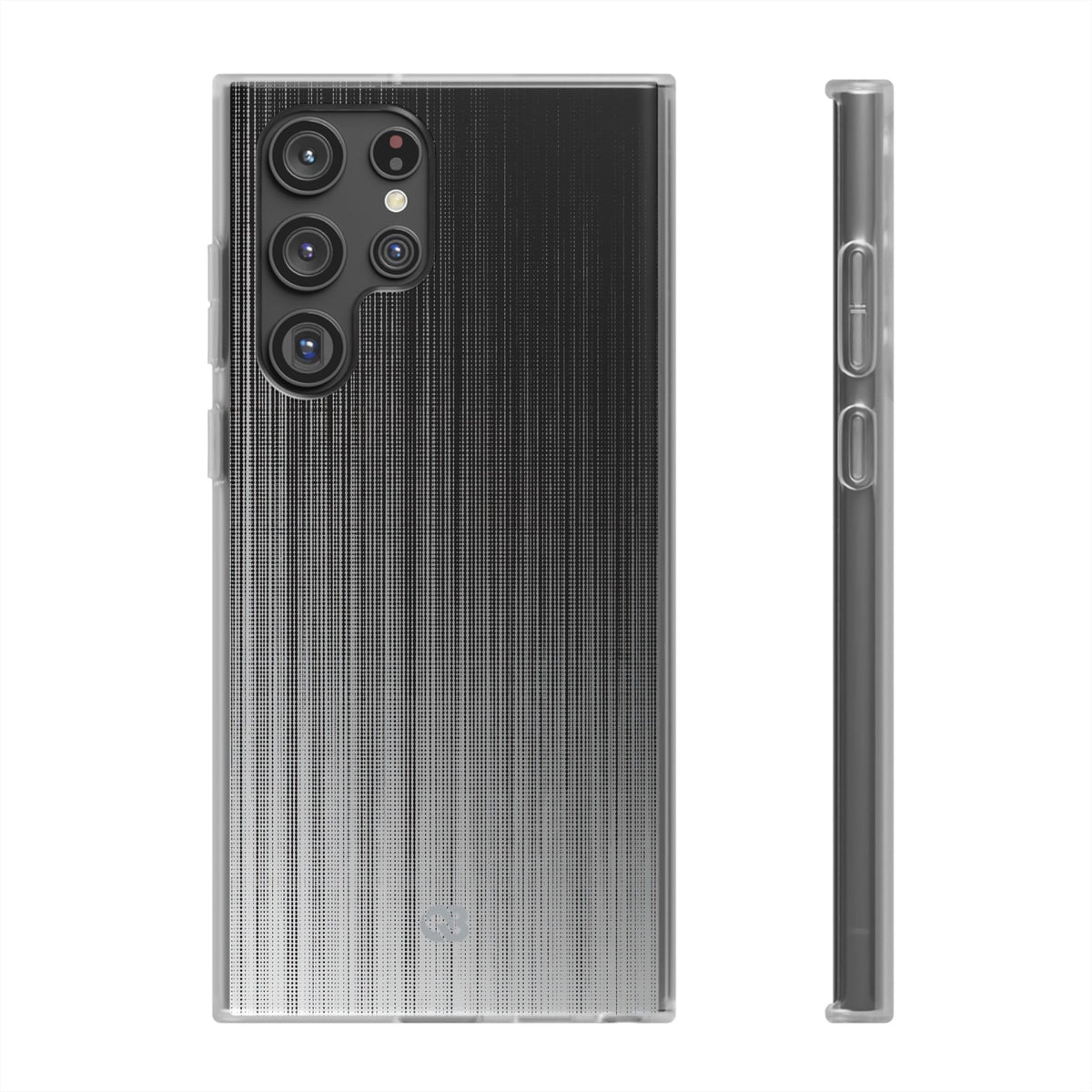 Grey Lite Phone Case for Samsung - Static Vertical Dither
