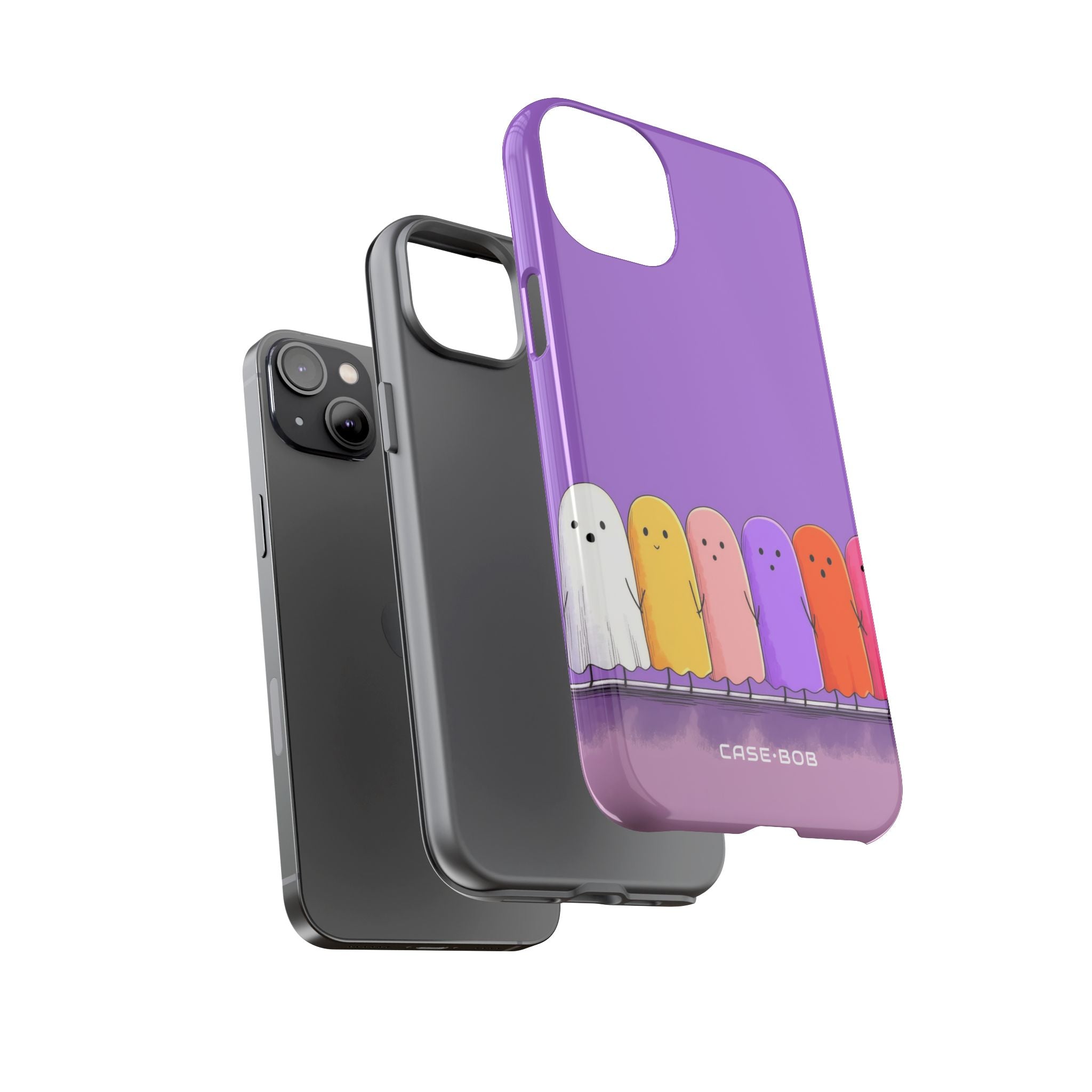 Bunte Geister iPhone 14 Plus Case - Tough