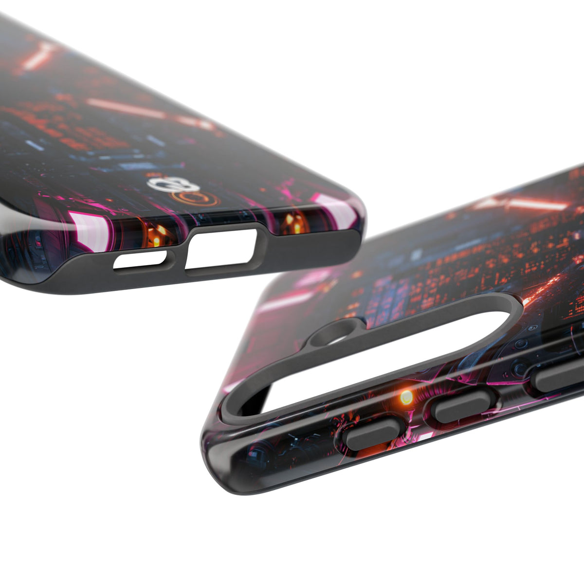 Cybernetic Reactor Core · Tough Phone Case for Samsung · Black